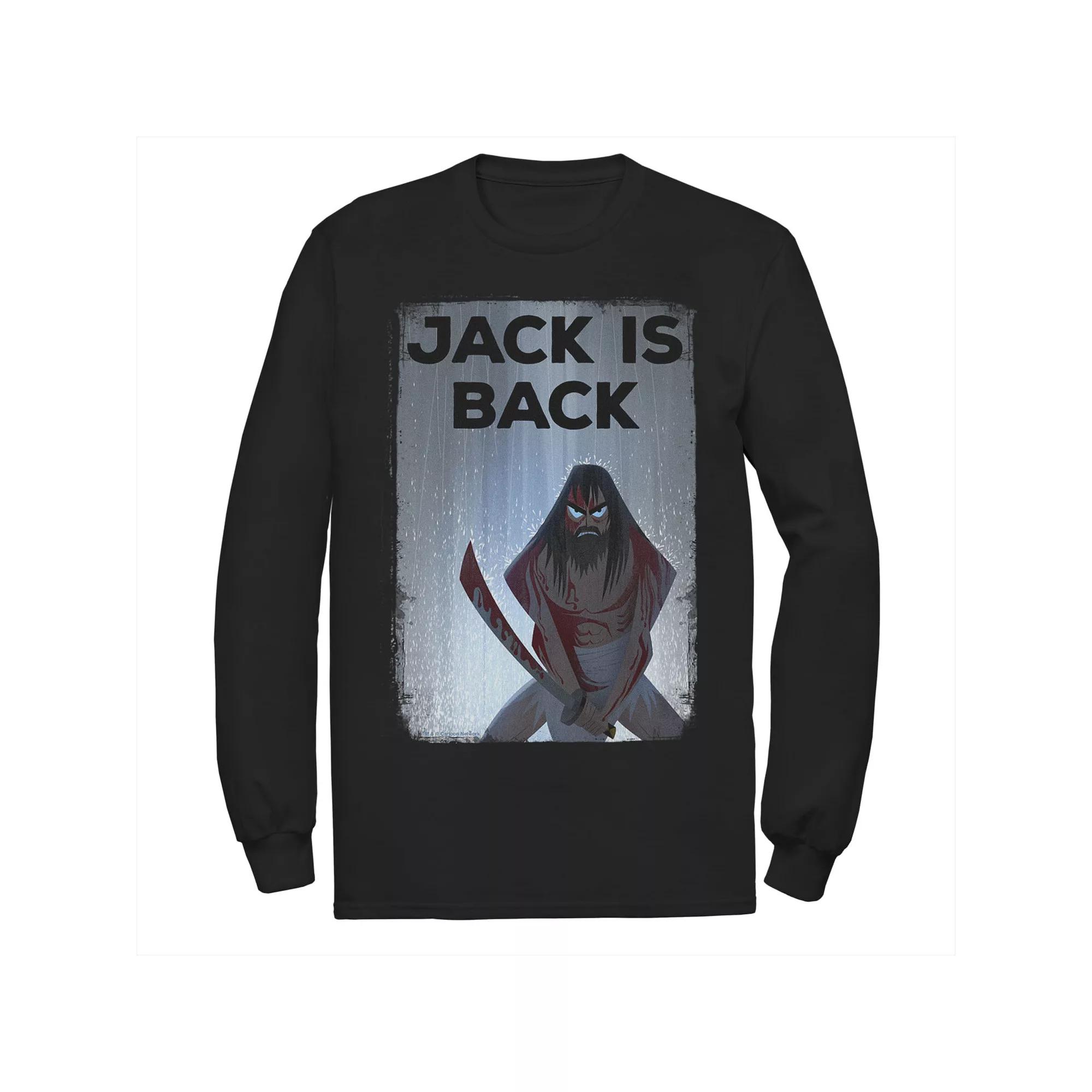 Men's Cartoon Network Samurai Jack The Jack Is Back Rainwaters Long Sleeve Tee,  Product Image