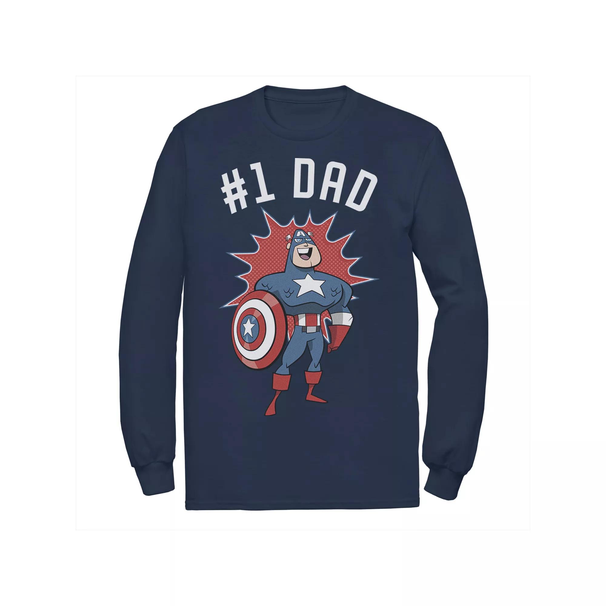 Men's Marvel Avengers Captain Marvel Sweatshirt,  Product Image