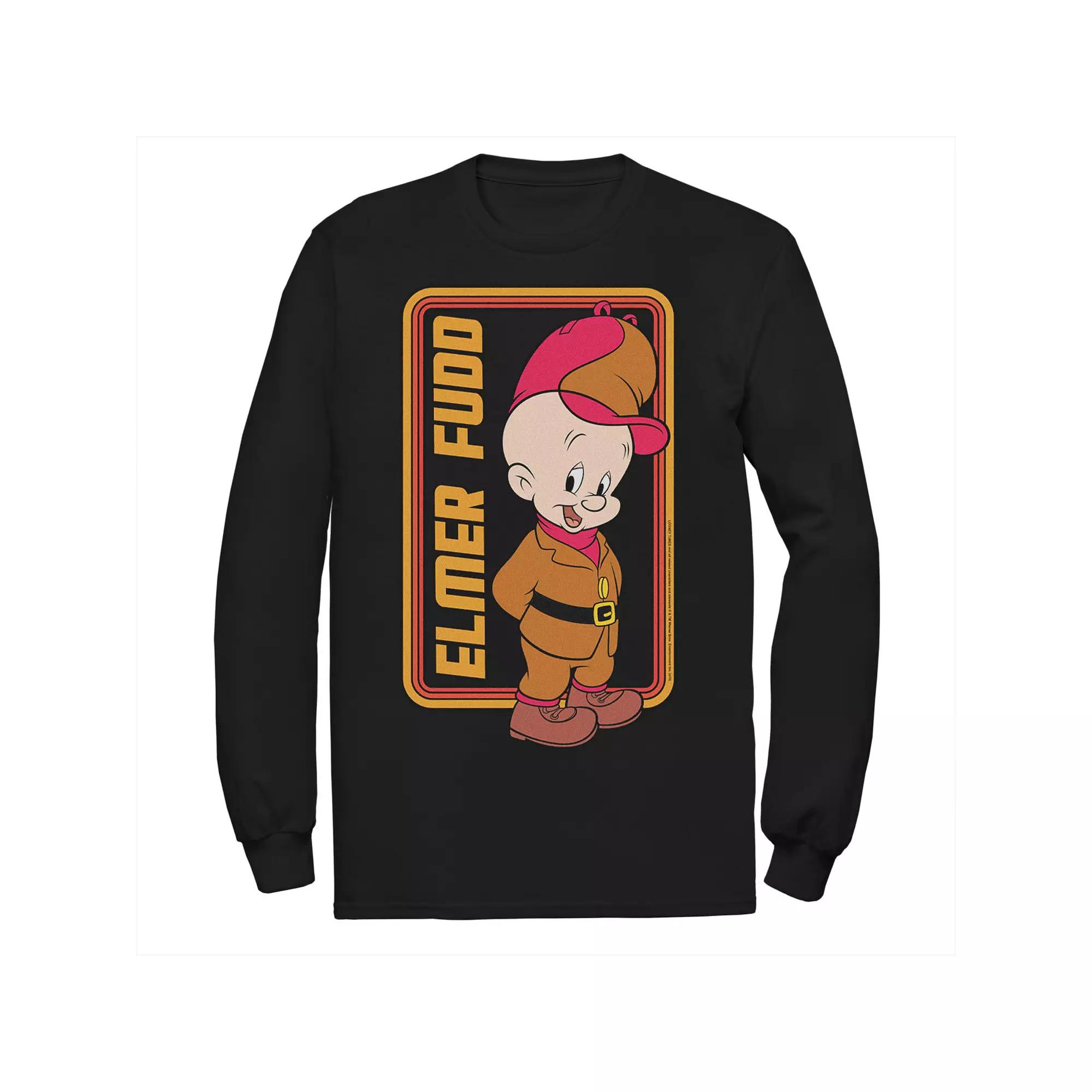 Men's Looney Tunes Elmer Fudd Framed Simple Portrait Tee,  Product Image