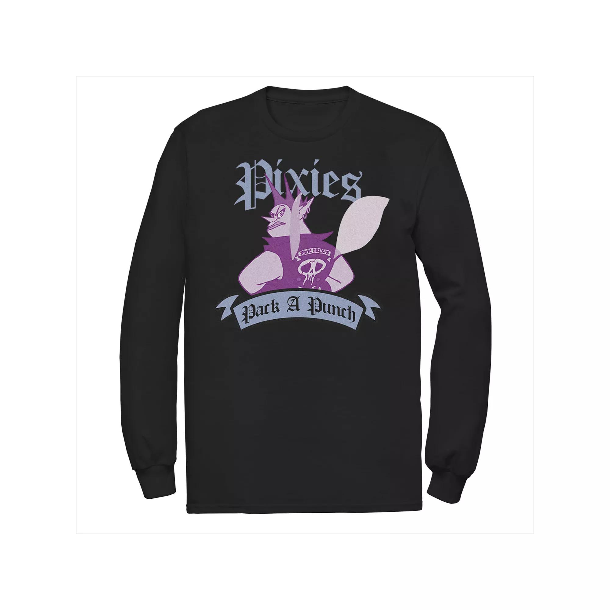 Men's Disney/Pixar Onward Pixies Pack A Punch Tee, Size: Small, Black Product Image