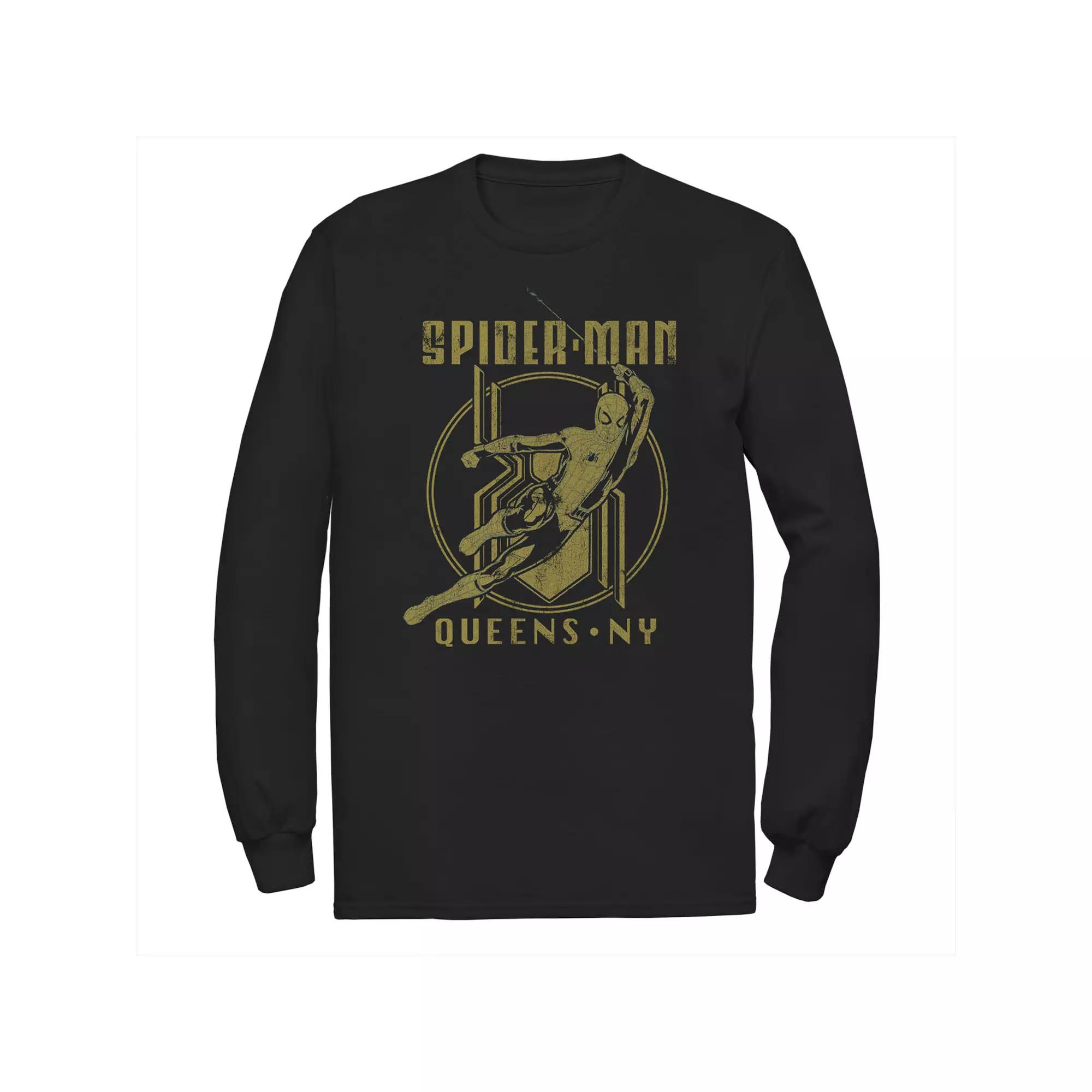 Big & Tall Marvel Spider-Man: Far From Home Queens NY Tee, Men's,  Product Image