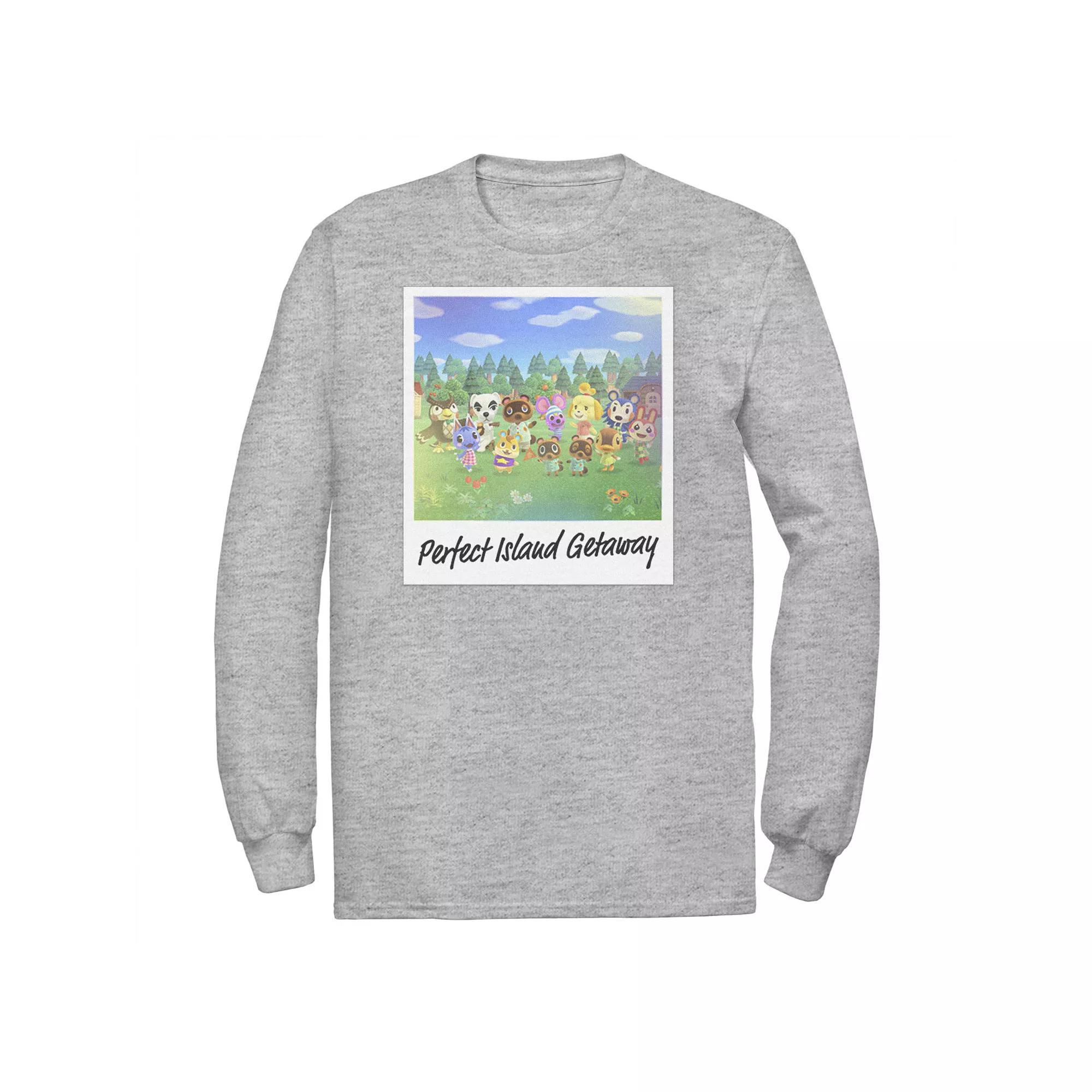Big & Tall Nintendo Animal Crossing: New Horizons Perfect Island Getaway Tee, Men's,  Product Image