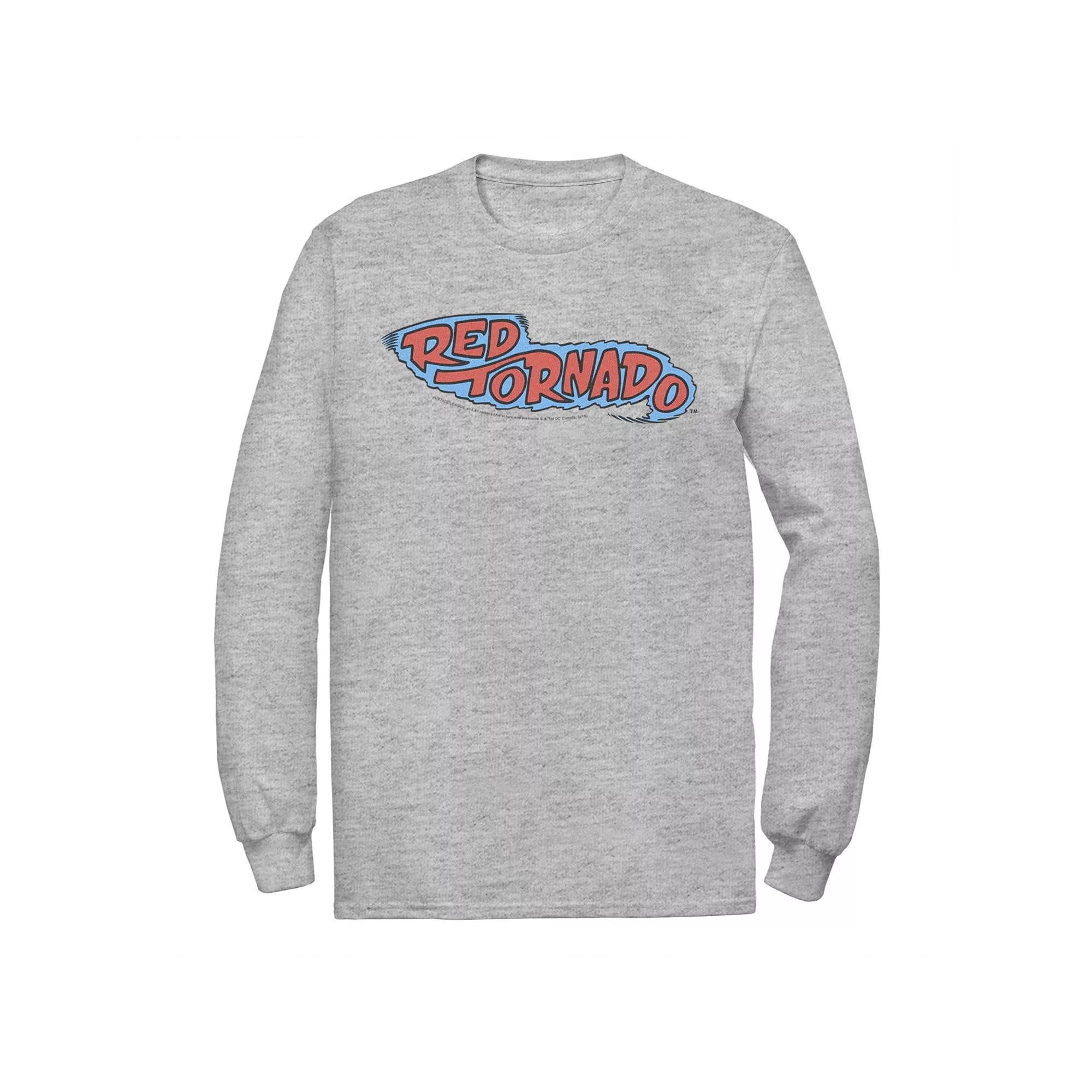 Men's DC Comics Red Tornado Text Logo Poster Tee,  Product Image