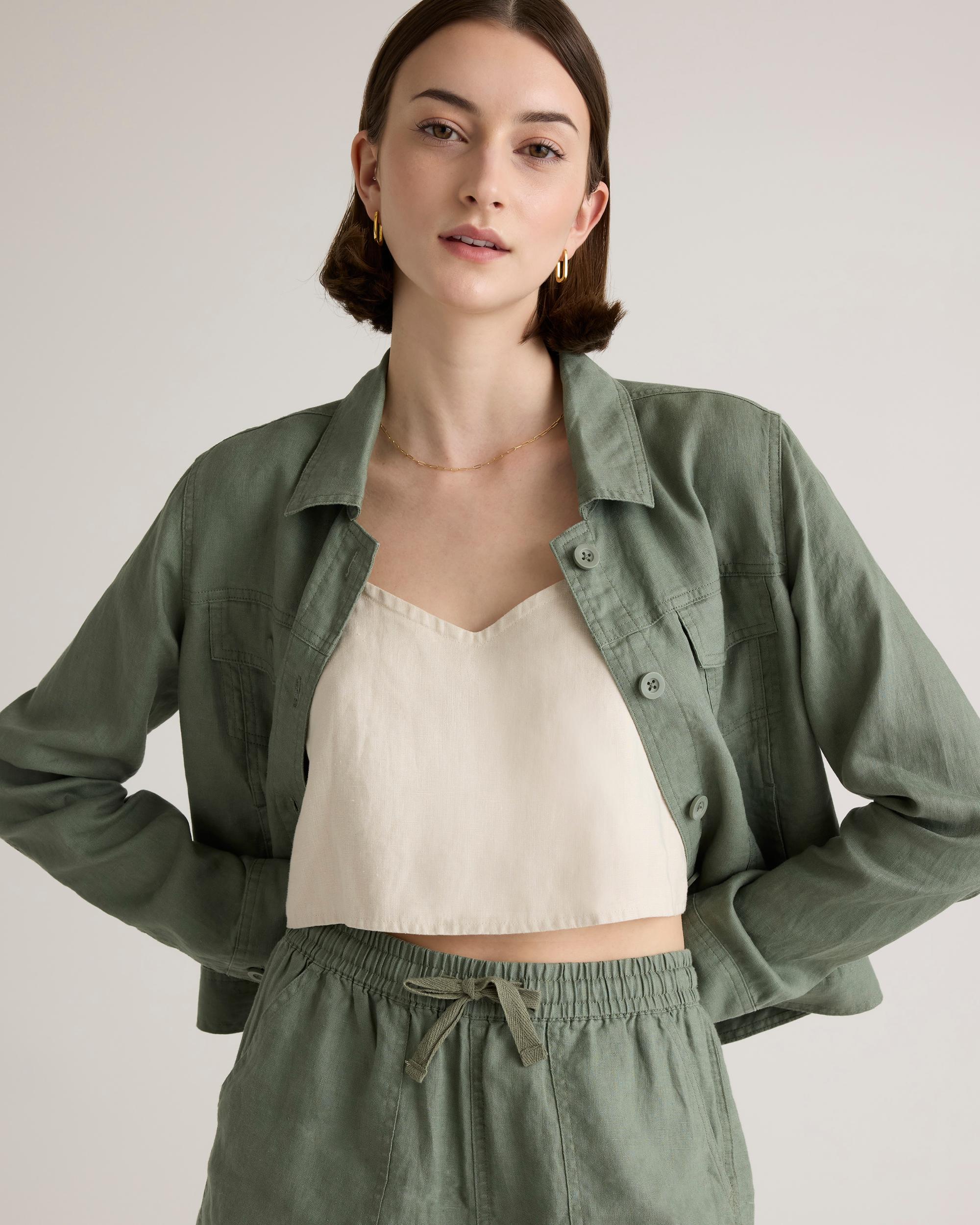 Quince | Women's 100% European Linen Jacket Product Image