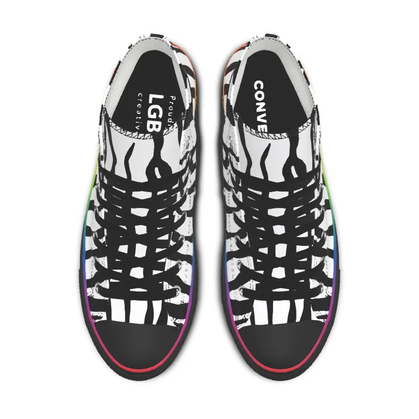 Custom Chuck Taylor All Star Lift Platform Pride By You Product Image