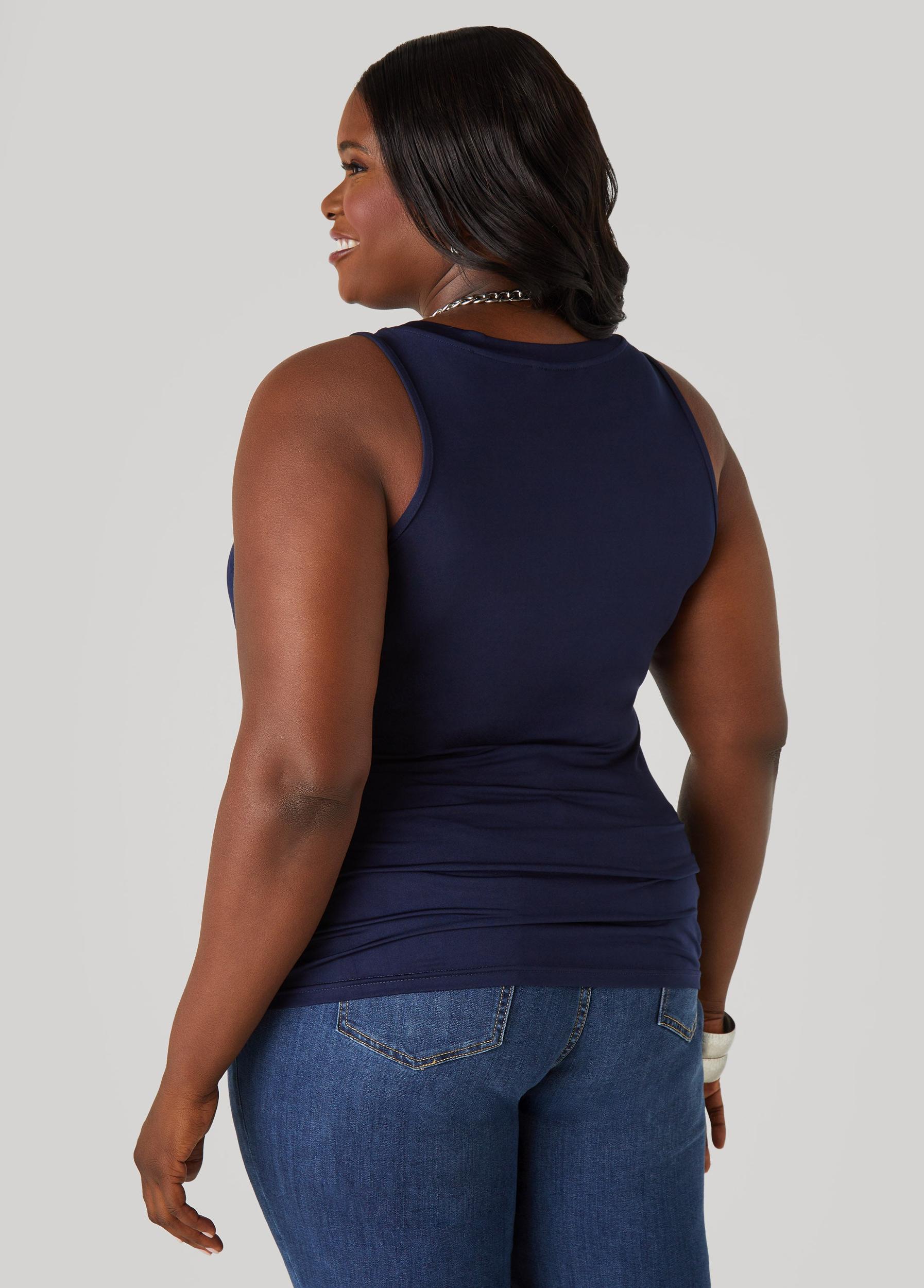 Plus Size The Basic Tank Top Ashley Stewart Product Image