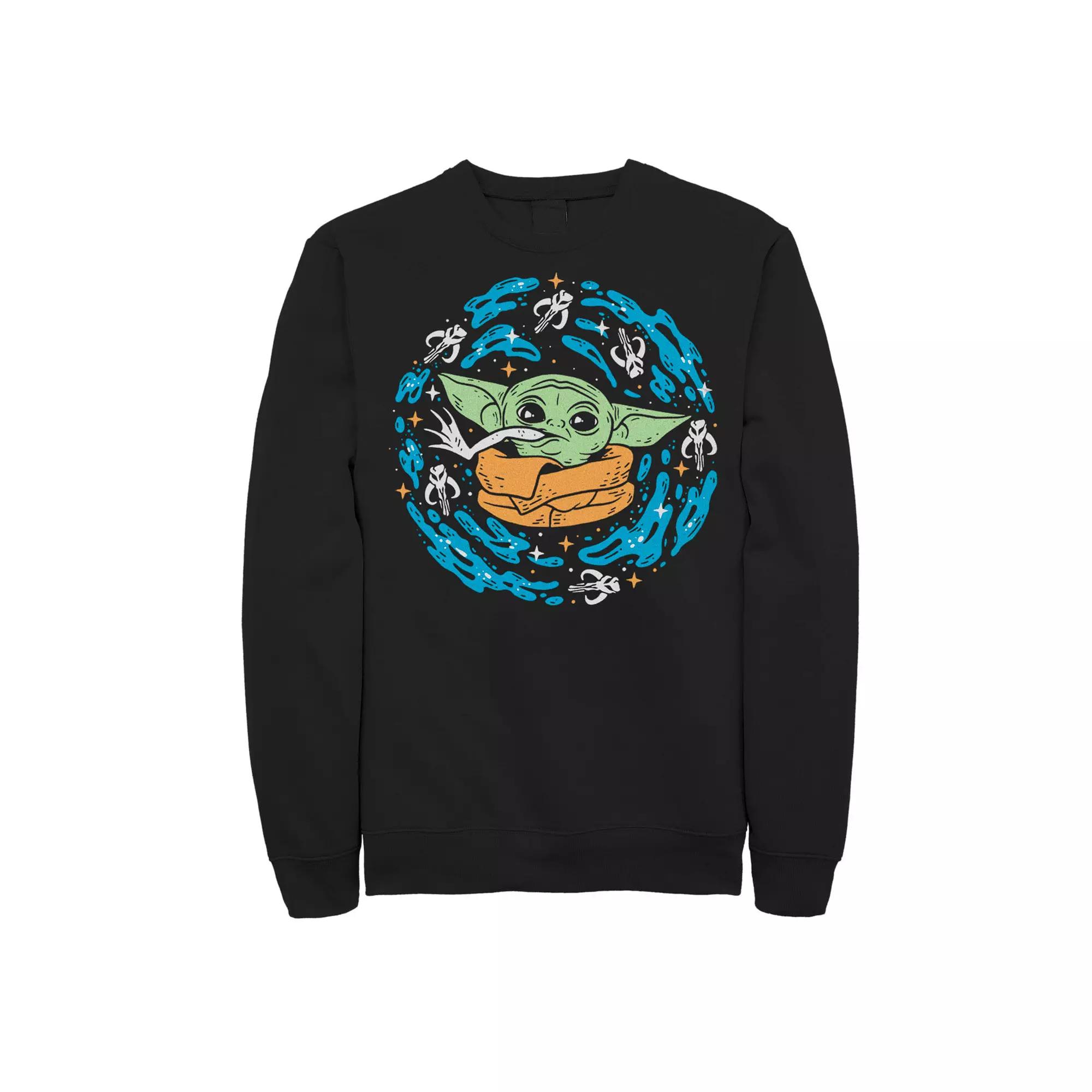 Men's Jurassic World Dinosaurs Group Of 3 Neon Graphic Fleece Pullover,  Product Image