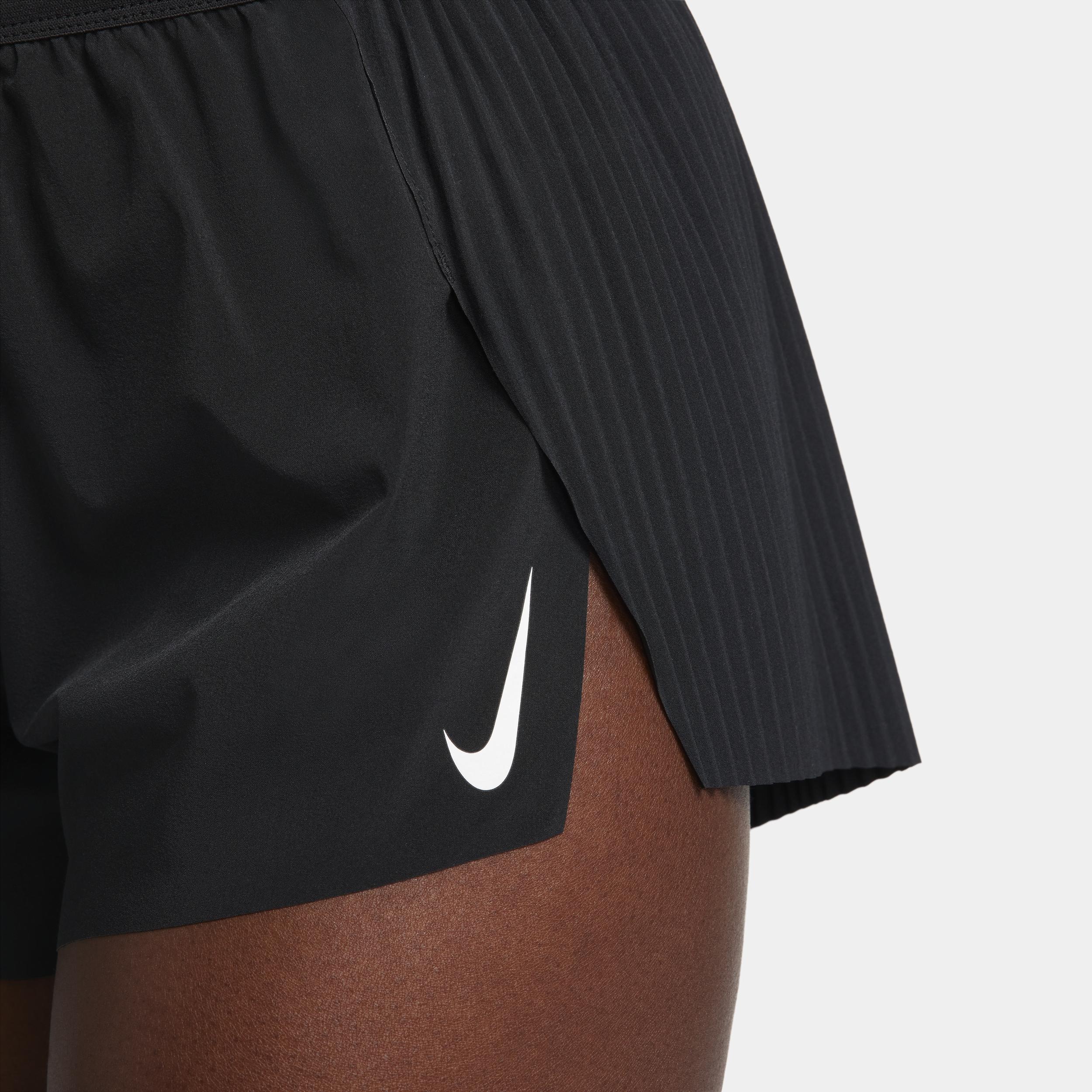 Nike Women's AeroSwift Dri-FIT ADV Mid-Rise 3" Brief-Lined Running Shorts Product Image