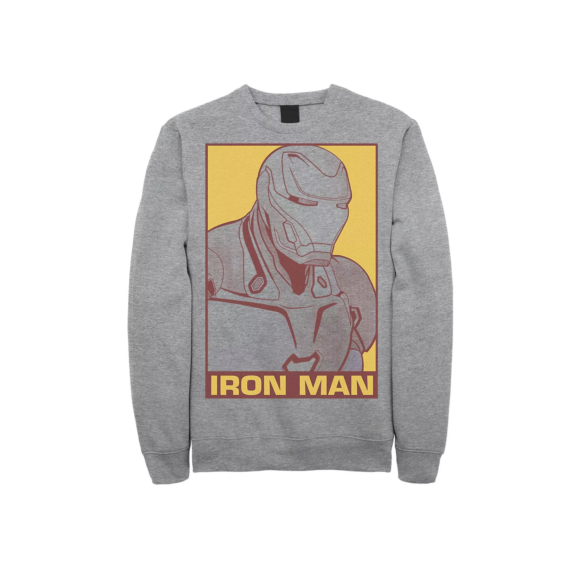 Men's Marvel Iron Man Comic Sweatshirt,  Product Image