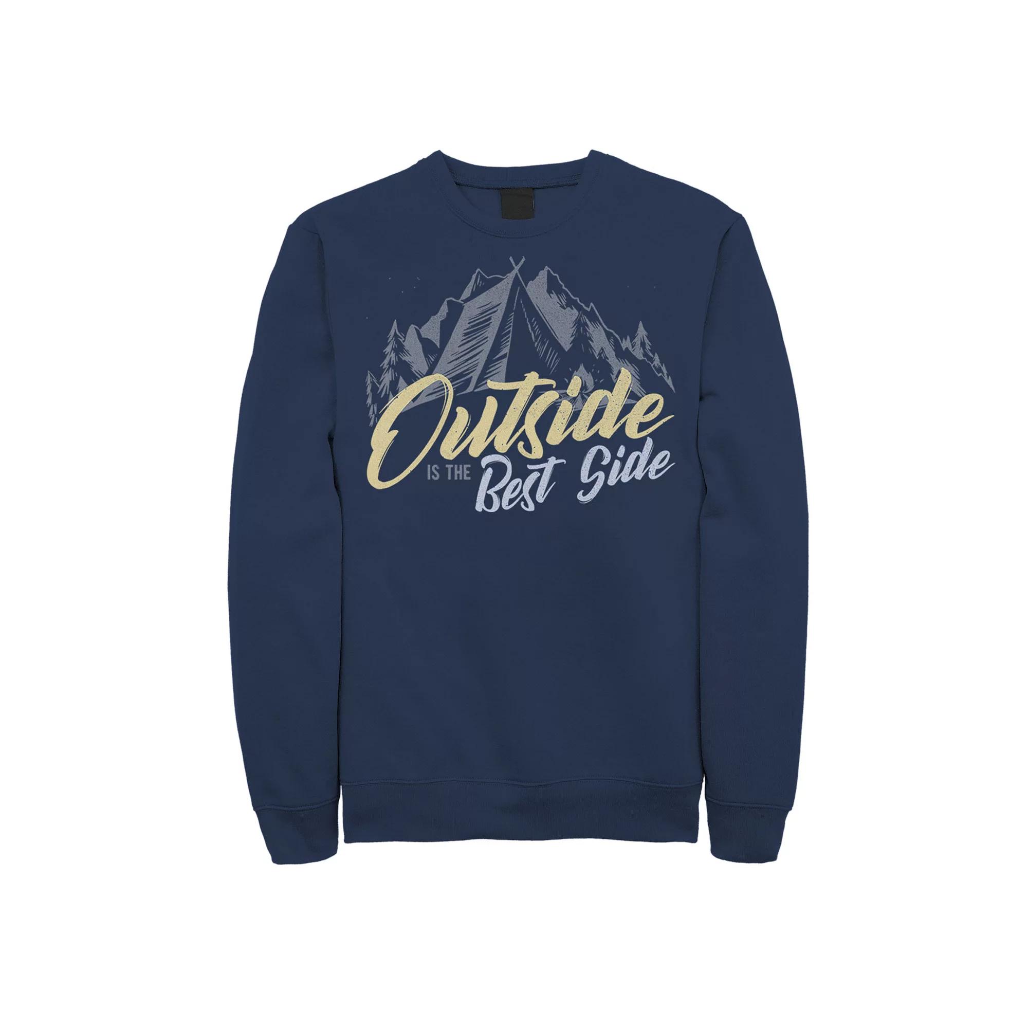 Men's Jurassic World Blue Raptor Splatter Sweatshirt,  Product Image