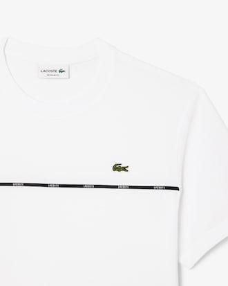 Lacoste Trim Cotton Jersey T-shirt Product Image
