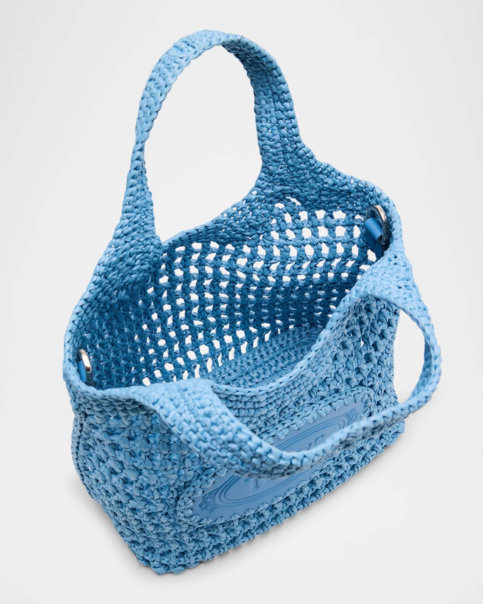 Mini Woven Top-Handle Bag Product Image