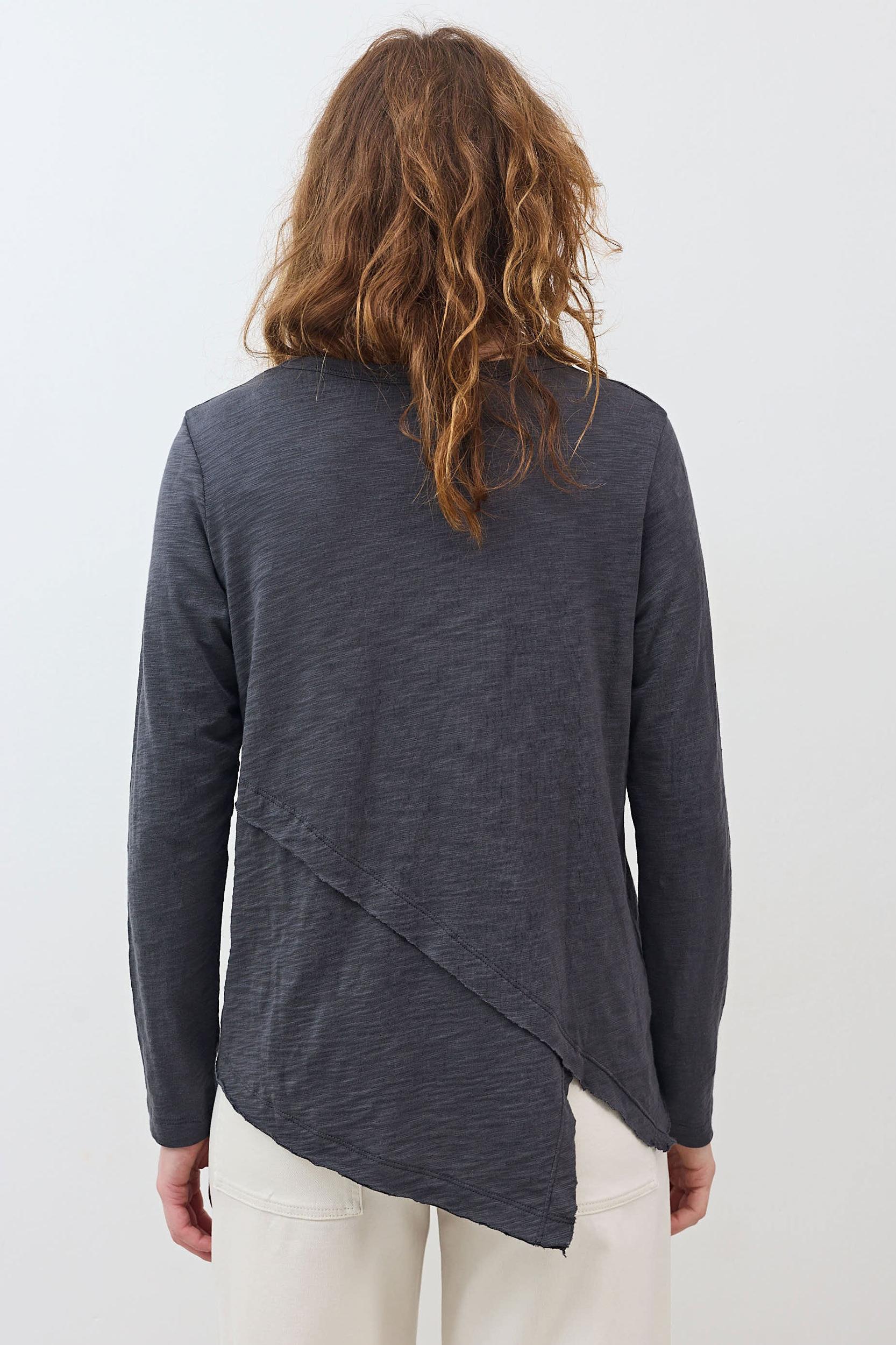 Inner Glow Asymmetric Long Sleeve Top Product Image