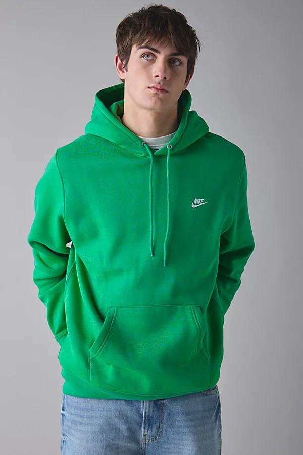 Nike Club Logo Fleece Pullover Hoodie Sweatshirt Mens at Urban Outfitters Product Image