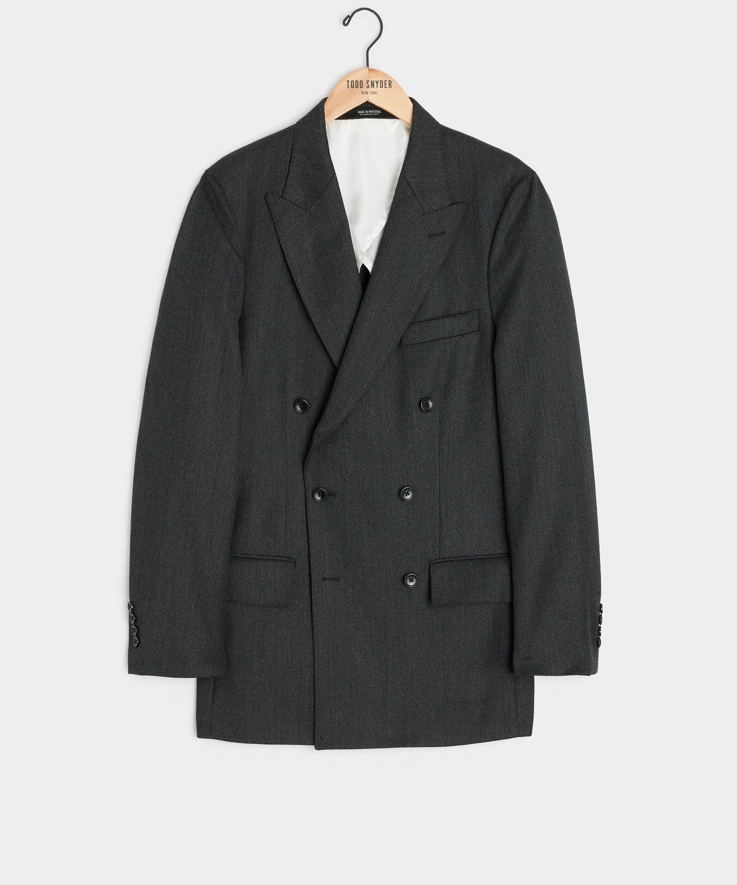 Italian Cavalry Twill Wythe Jacket in Charcoal Product Image