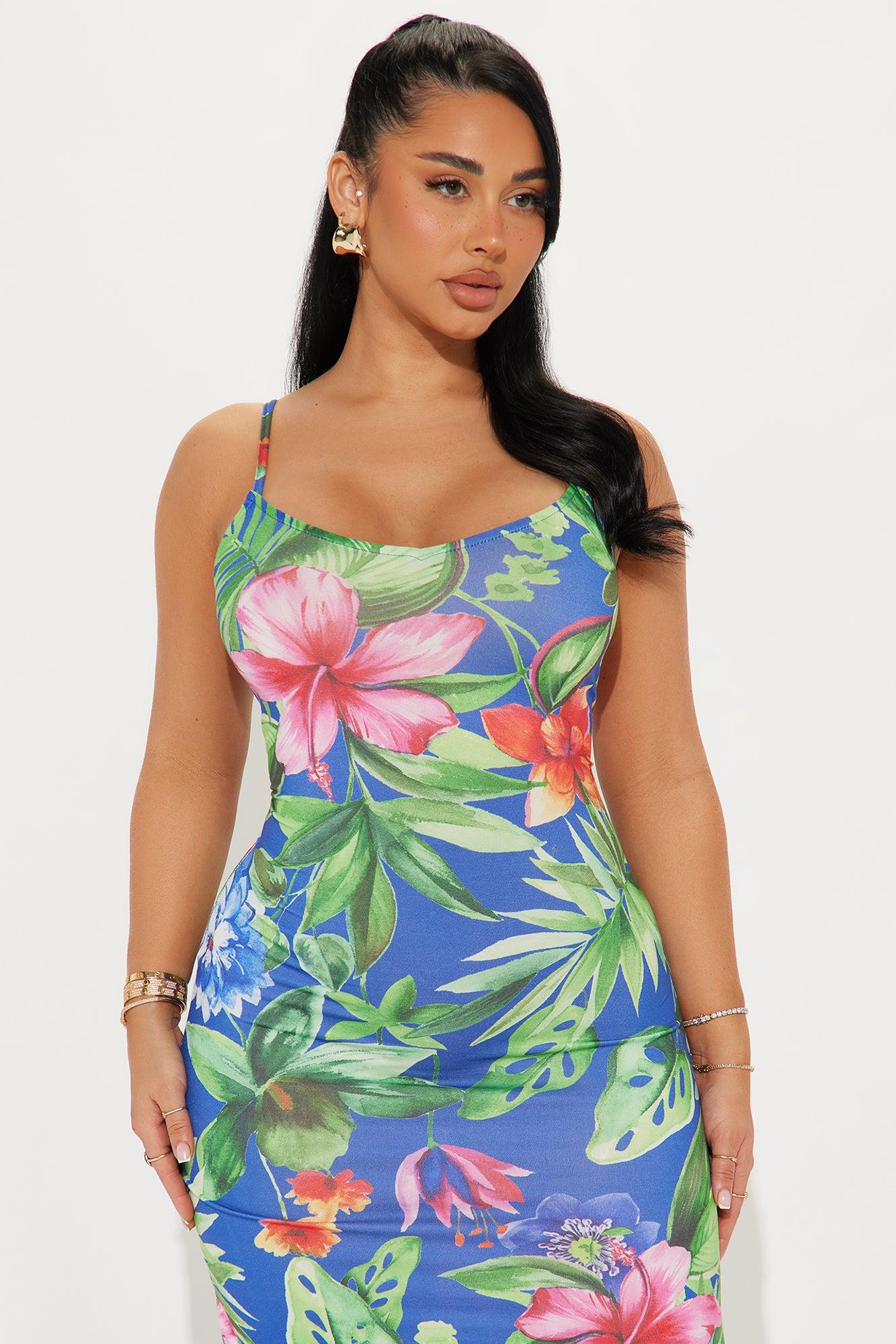 Boho Horizon Maxi Dress - Royal Product Image