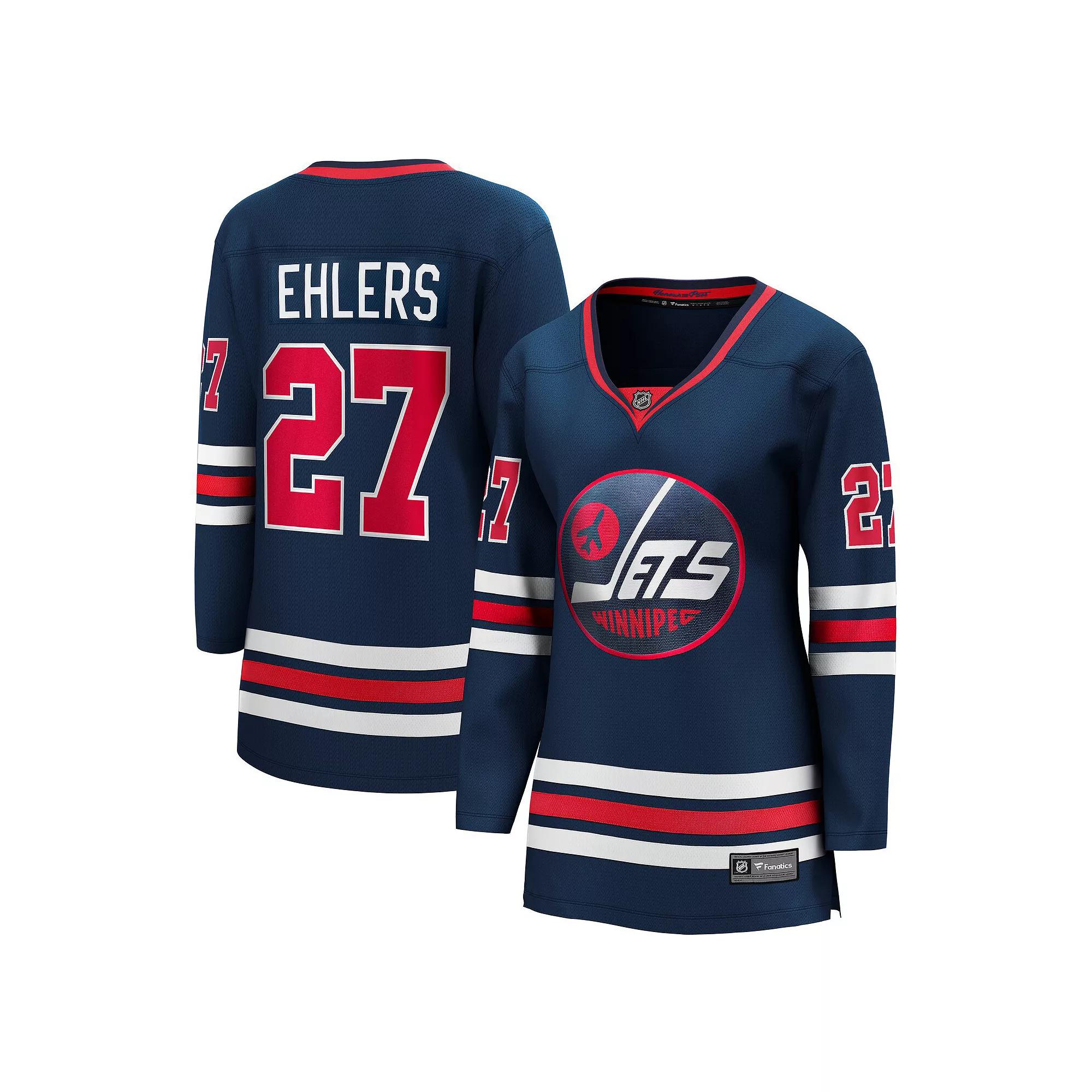 Womens Fanatics Nikolaj Ehlers Navy Winnipeg Jets Premier Breakaway Player Jersey Jts Blue Product Image