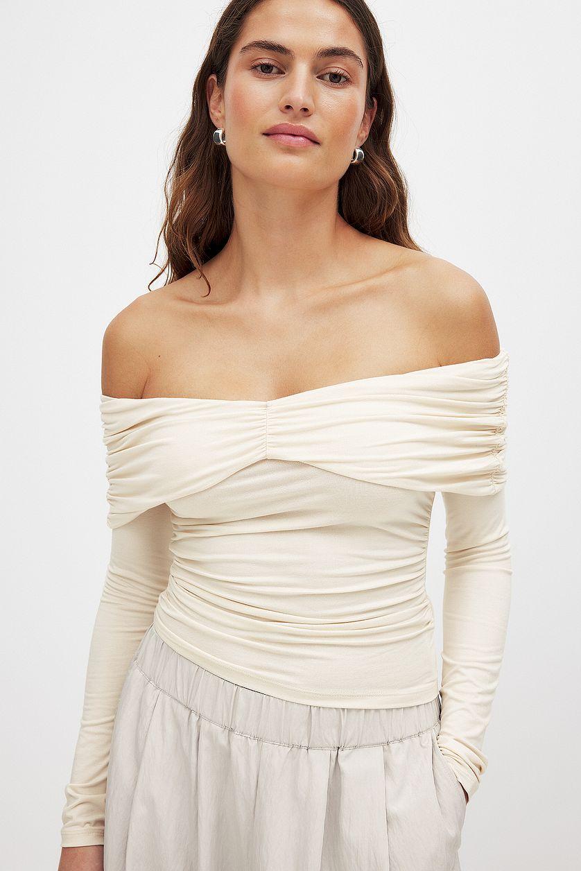Soft Line Off Shoulder Top Product Image