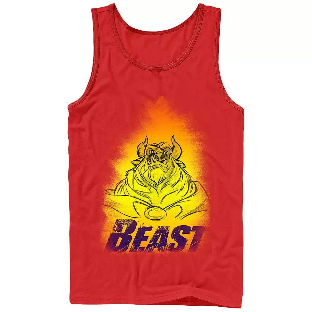 Disney's Beauty and the Beast Men's Glowing Beast Tank Top,  Product Image