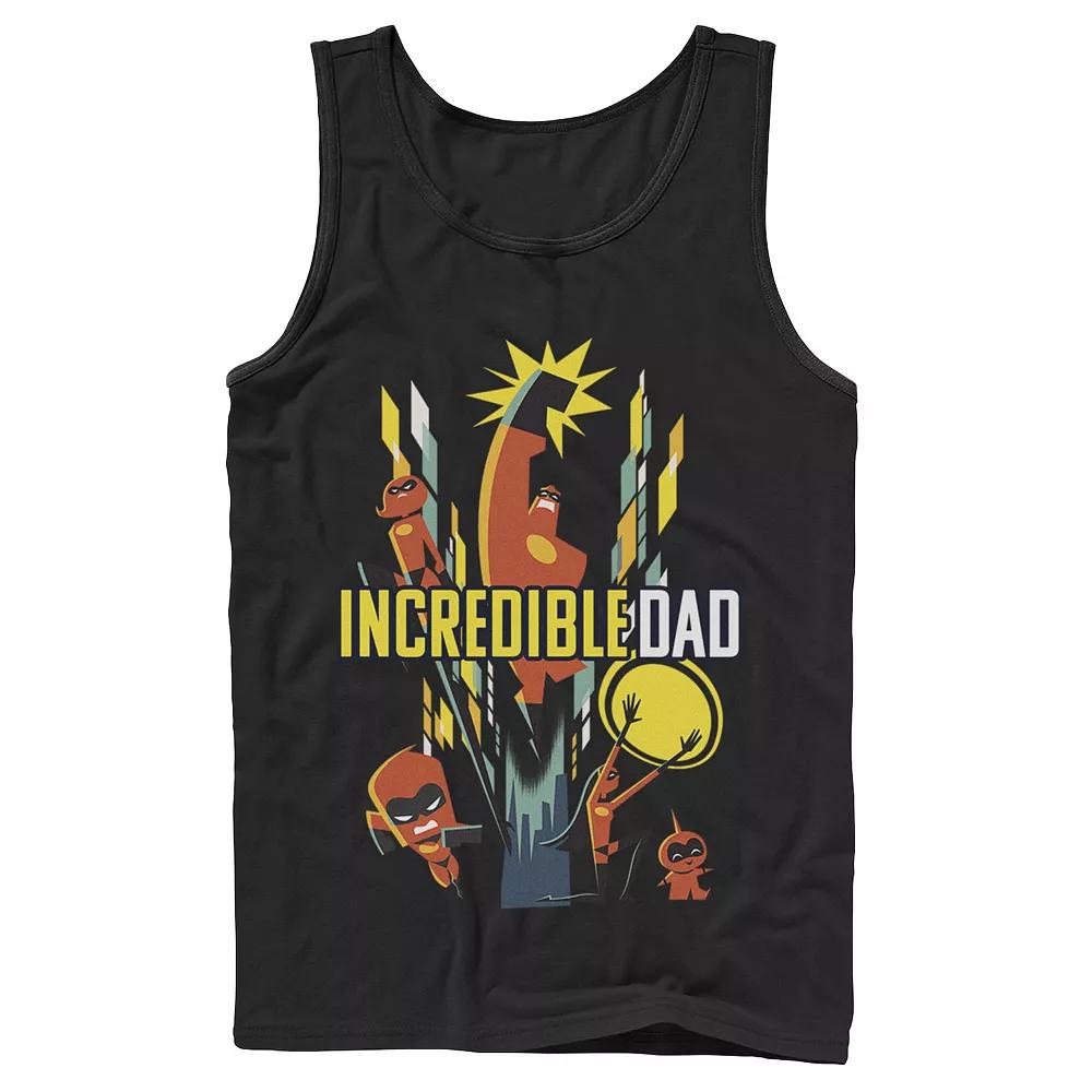 Disney / Pixar's The Incredibles 2 Men's Dad & Family Tank Top,  Product Image