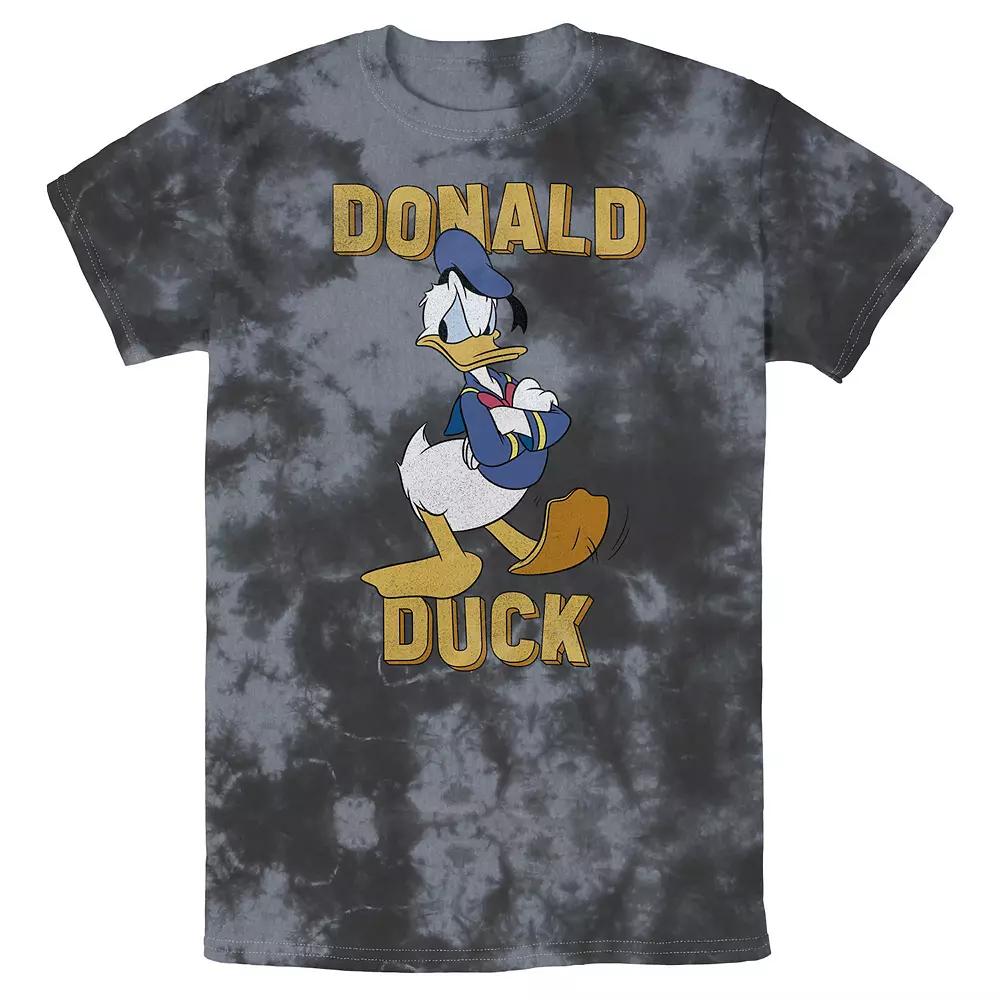 Men's Disney Donald Duck Angry Pose Arms Crossed Wash Tee,  Product Image
