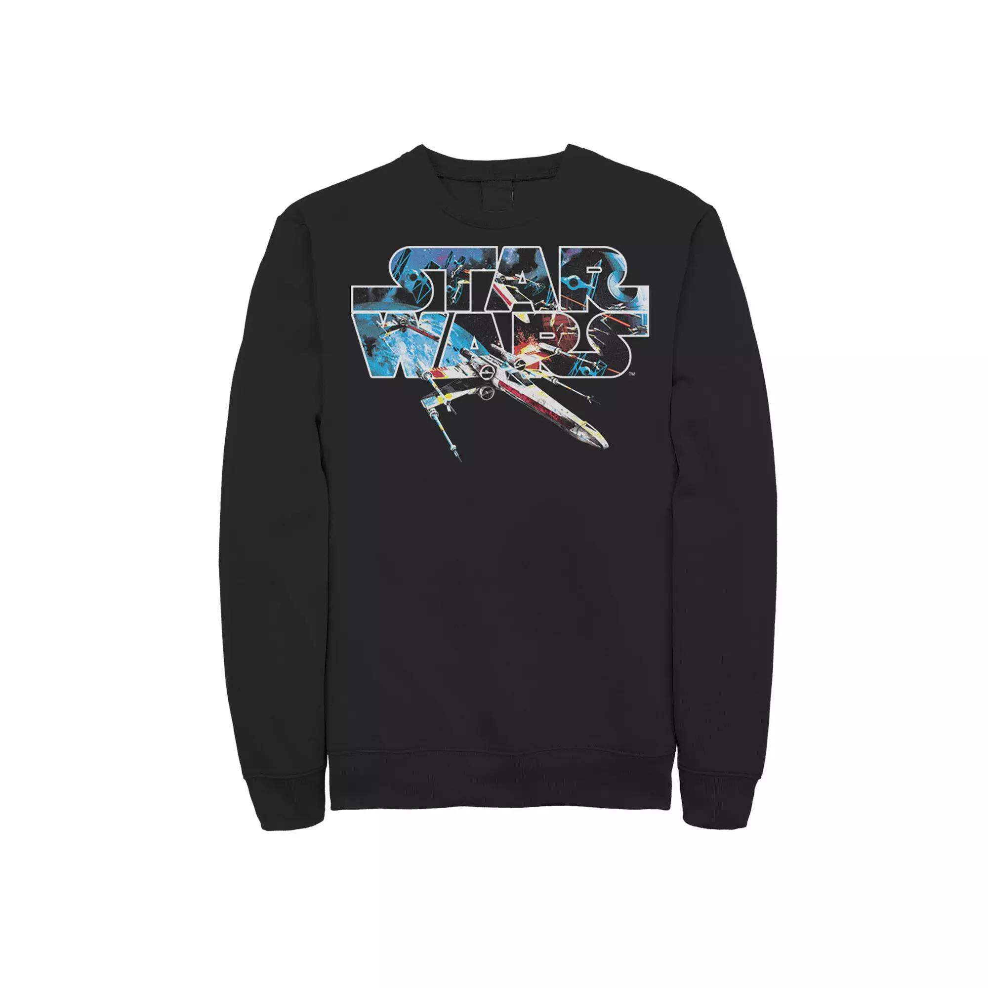 Mens Marvel Panther Movie Title Logo Sweatshirt Product Image