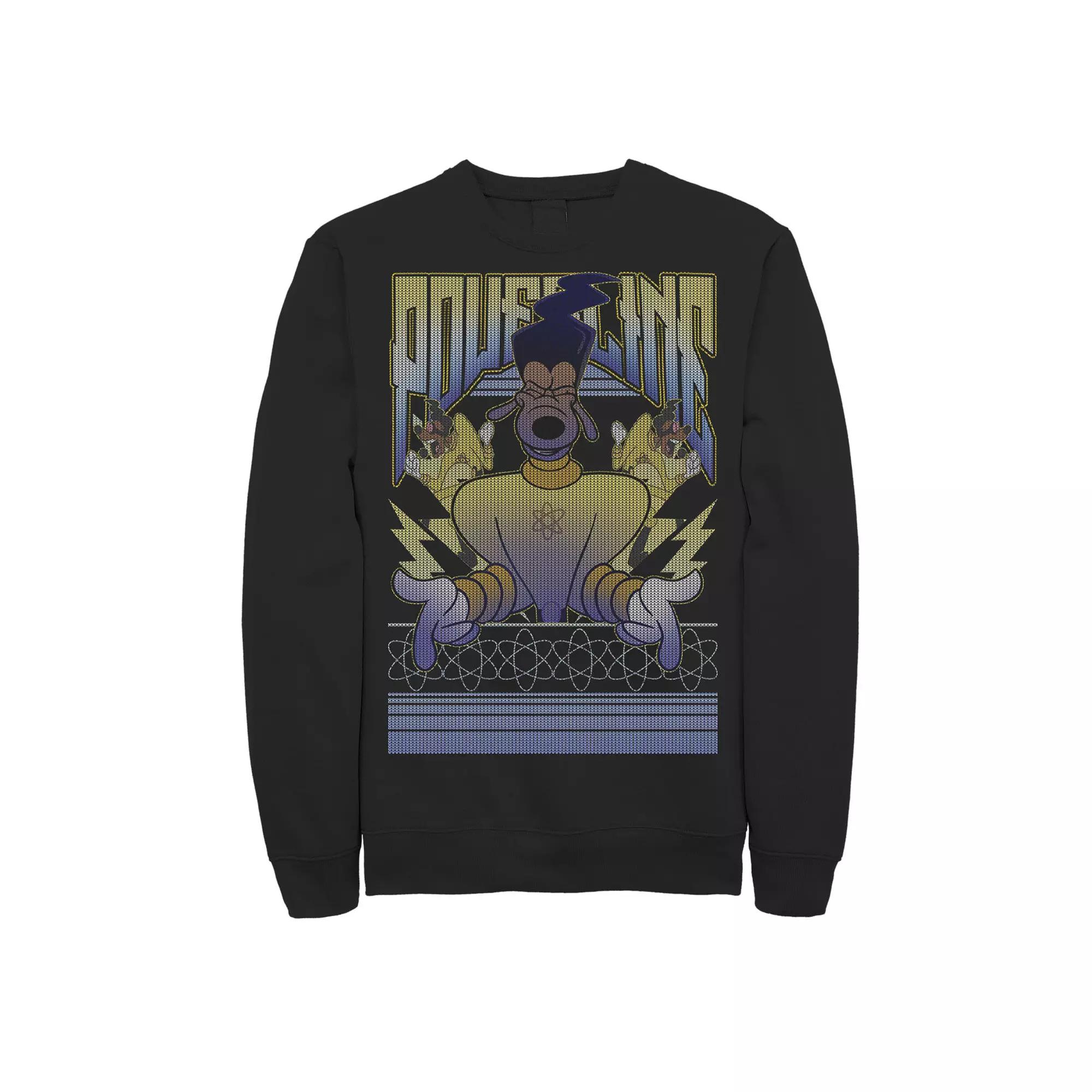 Disney's A Goofy Movie Powerline Ugly Christmas Sweater Men's Sweatshirt,  Product Image