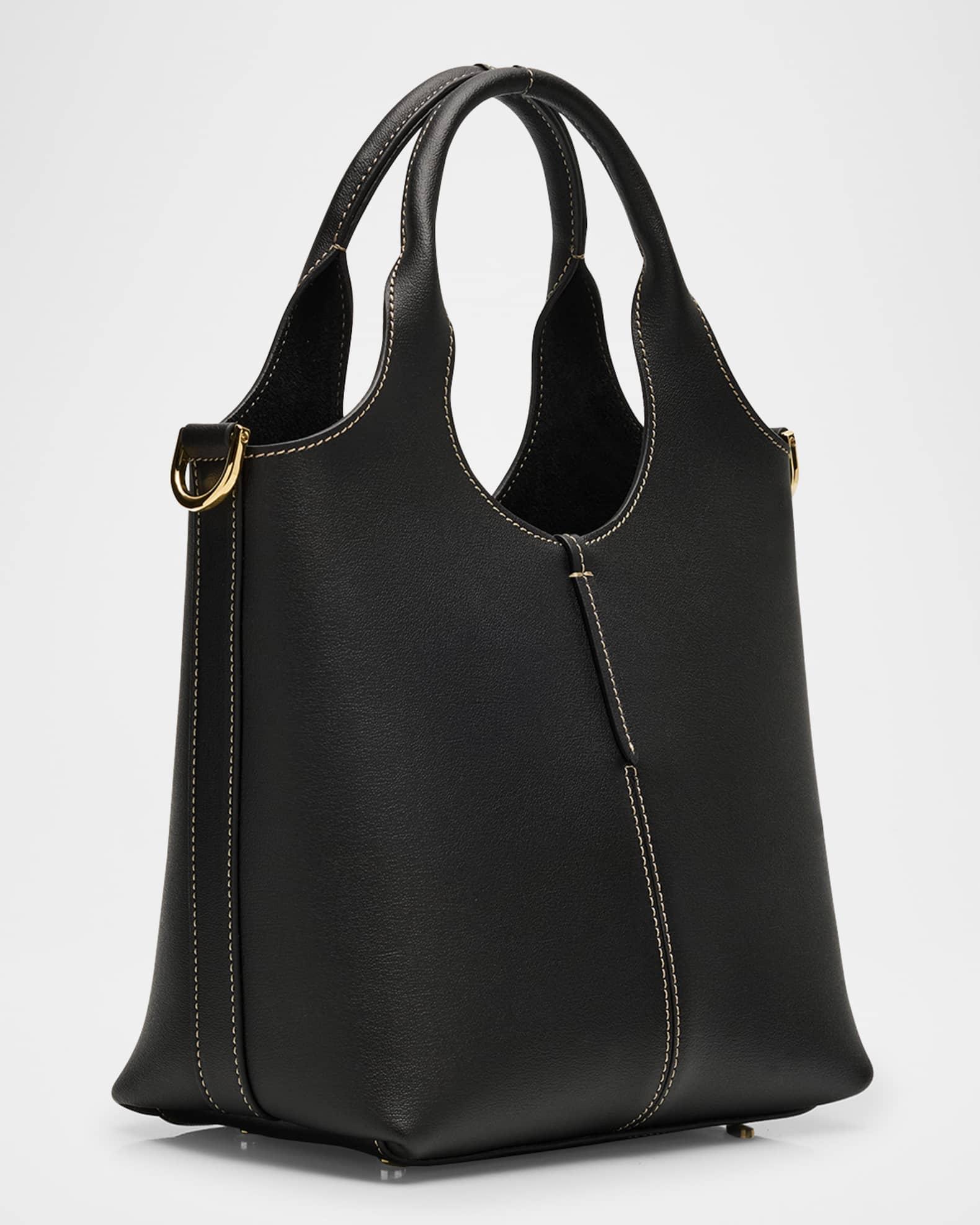 Mini Leather Tote Shopping Bag Product Image