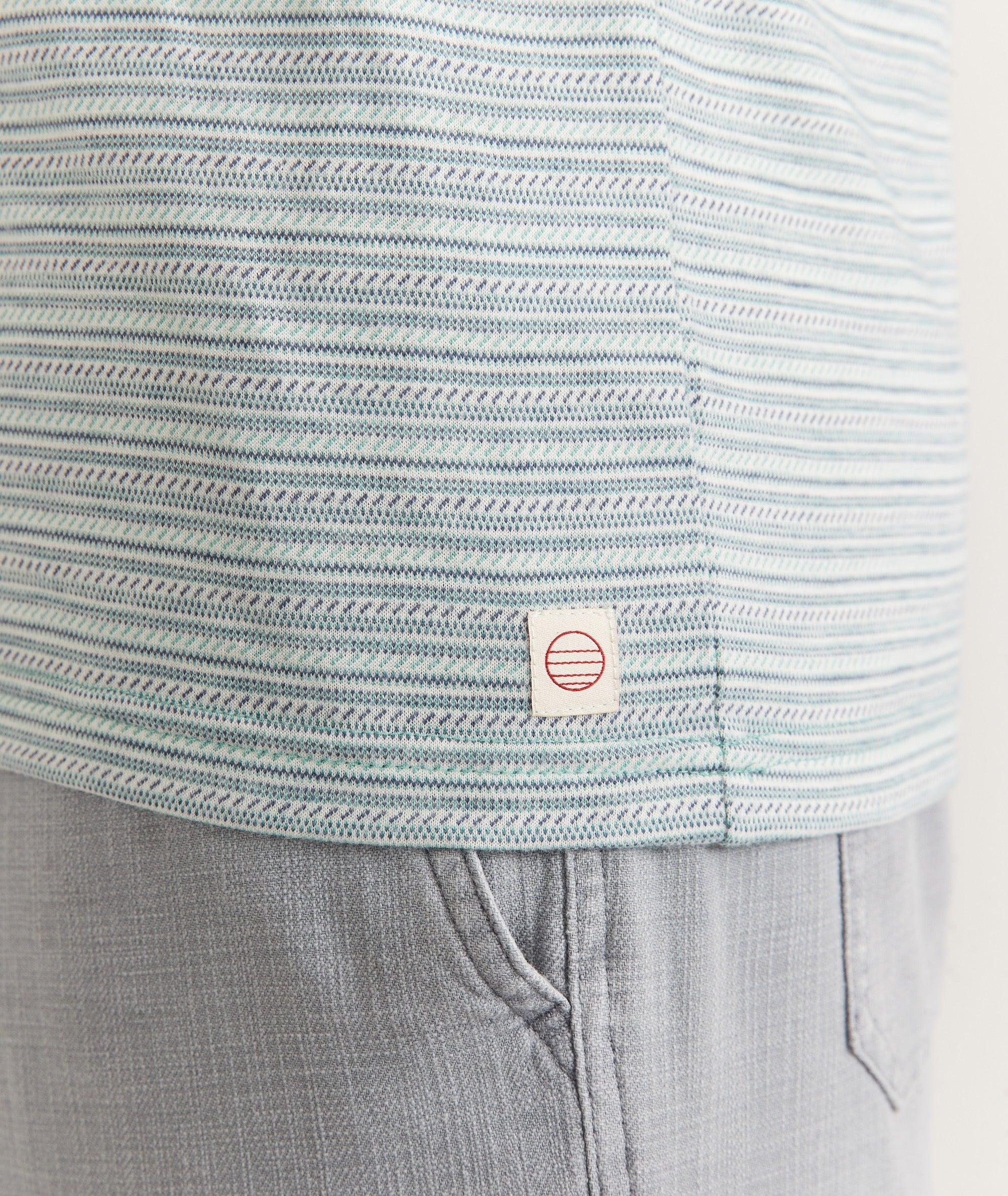 Signature Jacquard Crew Tee Product Image