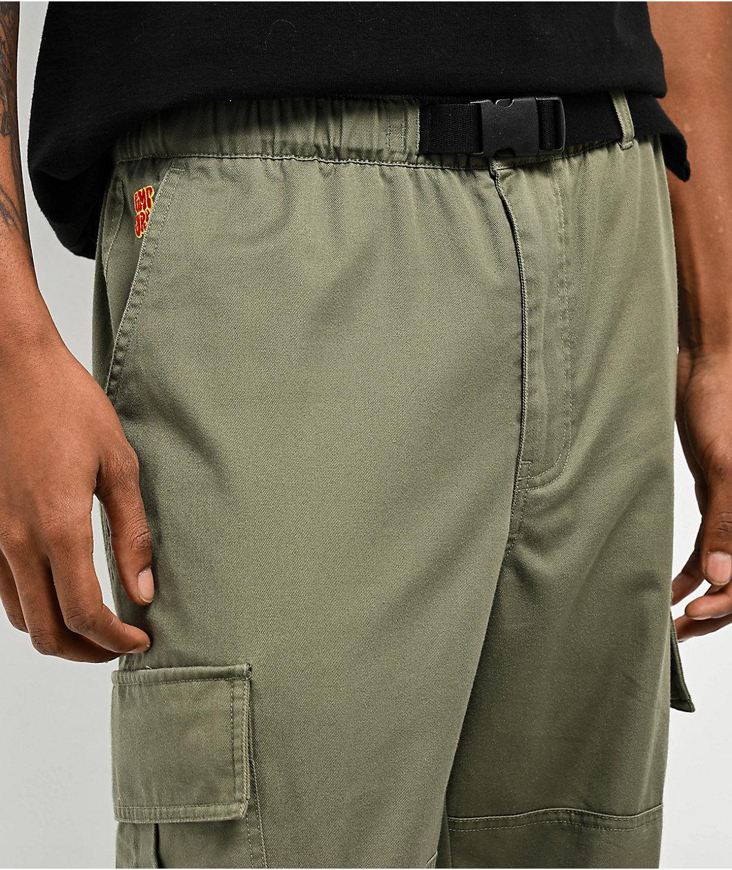 Empyre Olive Zip Off Cargo Skate Pants Product Image