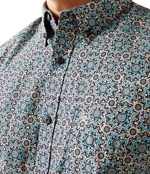 Ariat Men's Santiago Classic Fit Printed Shirt Product Image