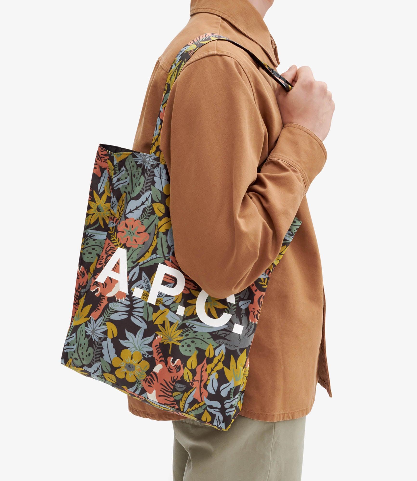 Lou Reversible Jungle tote bag Male Product Image