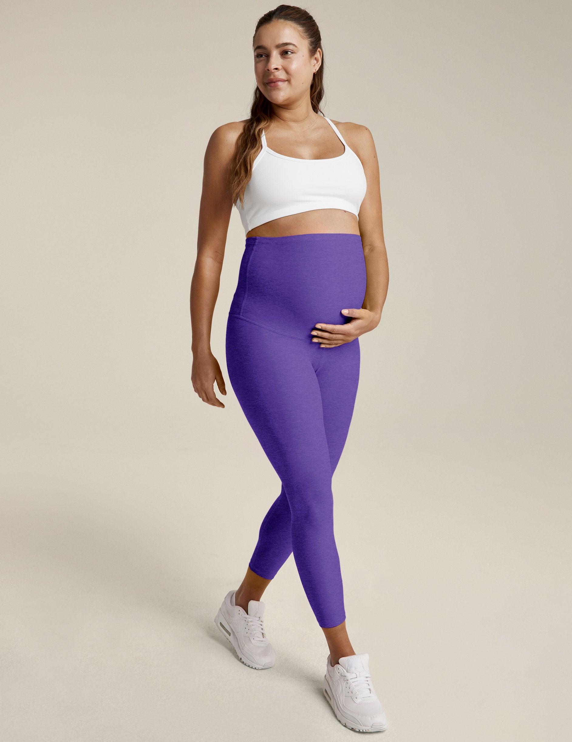 Spacedye Love The Bump Capri Maternity Legging Product Image