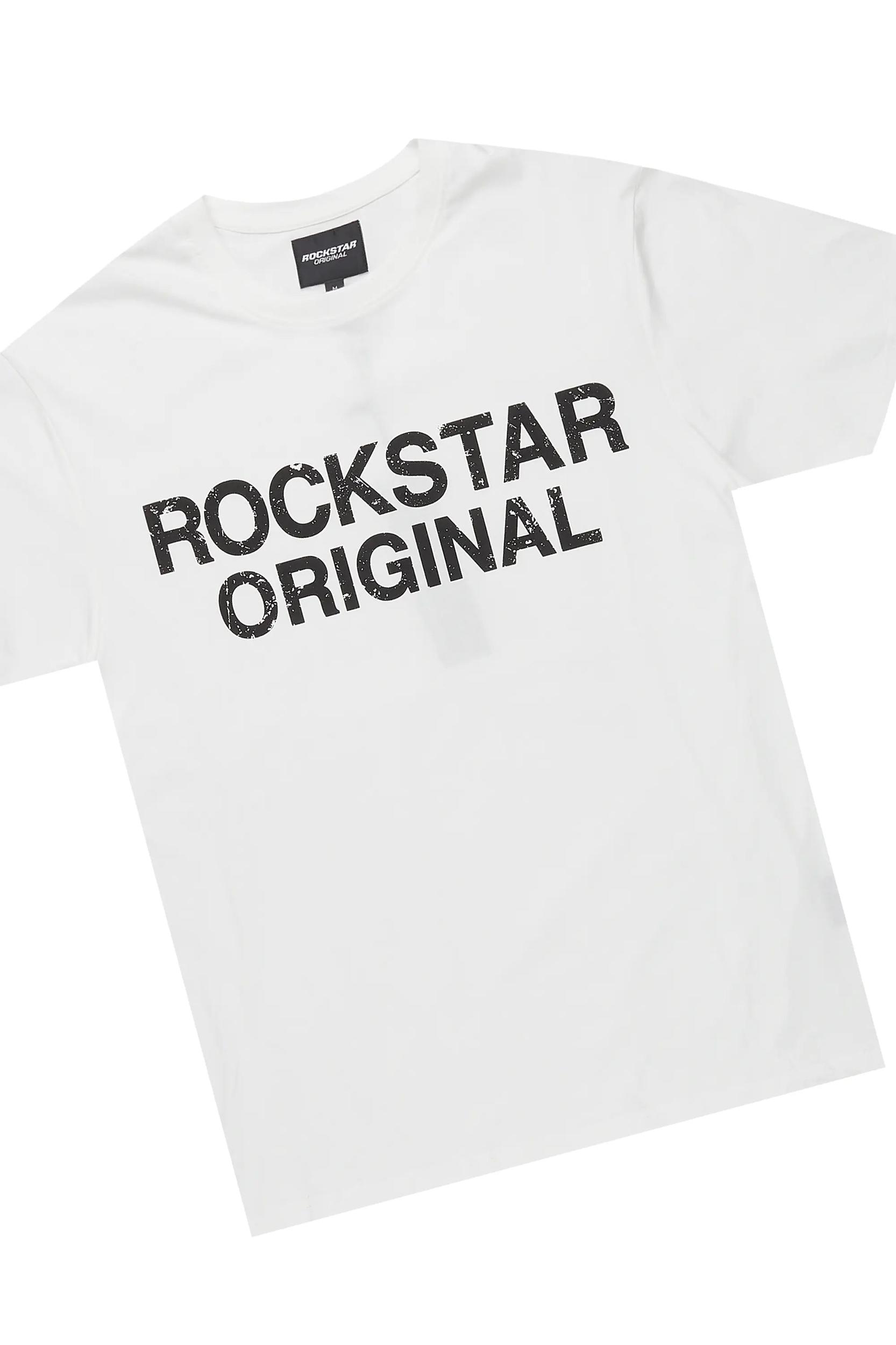 Deniska Desert Camo T-Shirt/Baggy Stacked Flare Track Set Male Product Image