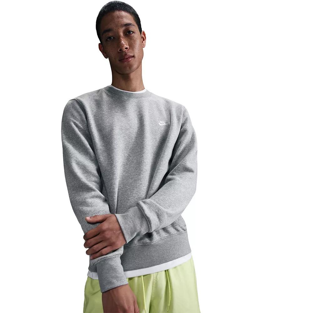 Big & Tall Nike Club Fleece Crewneck Sweatshirt, Men's,  Product Image