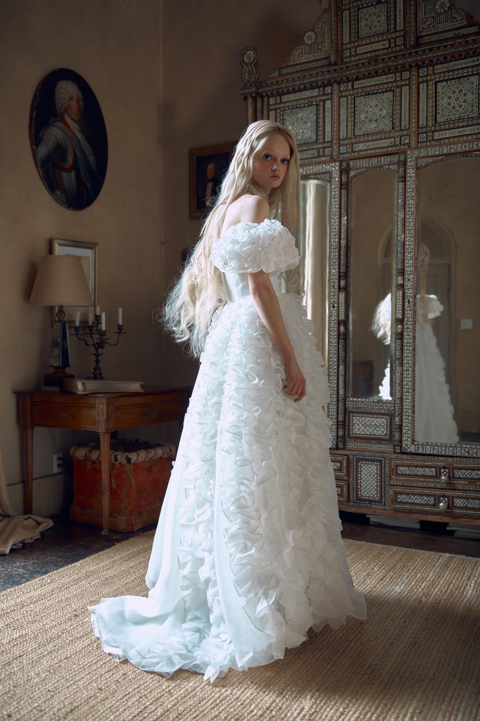 The Ivory Flower Gown Product Image