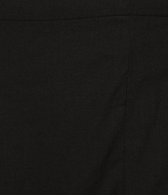 GB Short Sleeve Side Slit Midi Dress Product Image