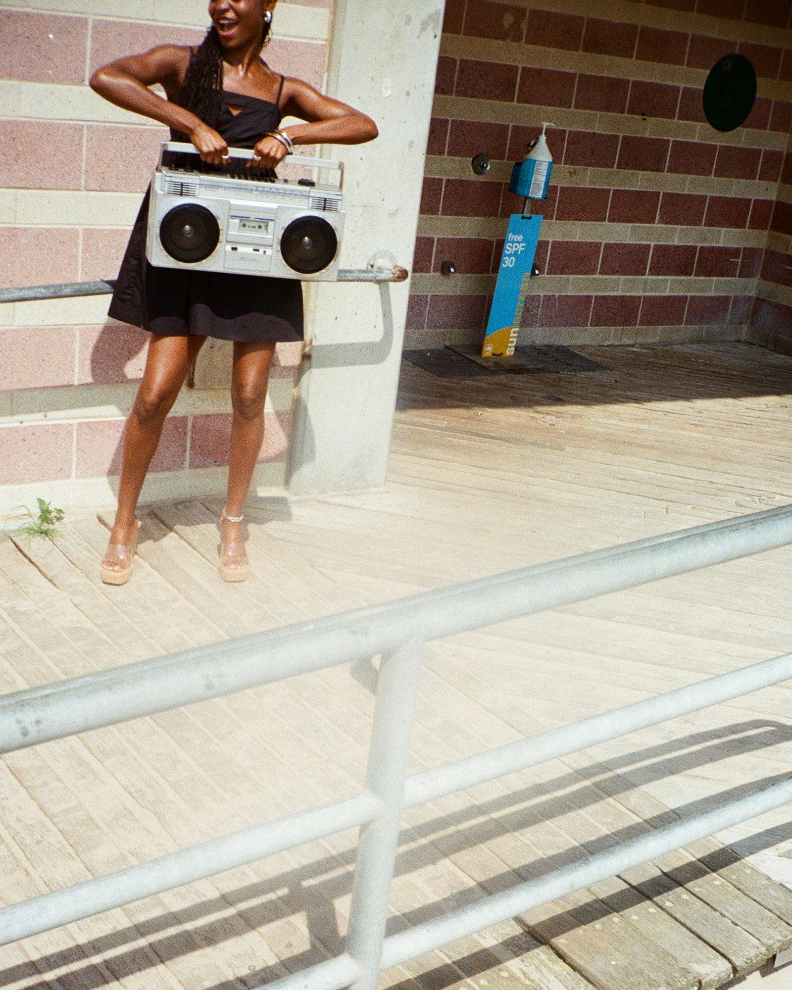 MEADOW DRESS BLACK Female Product Image