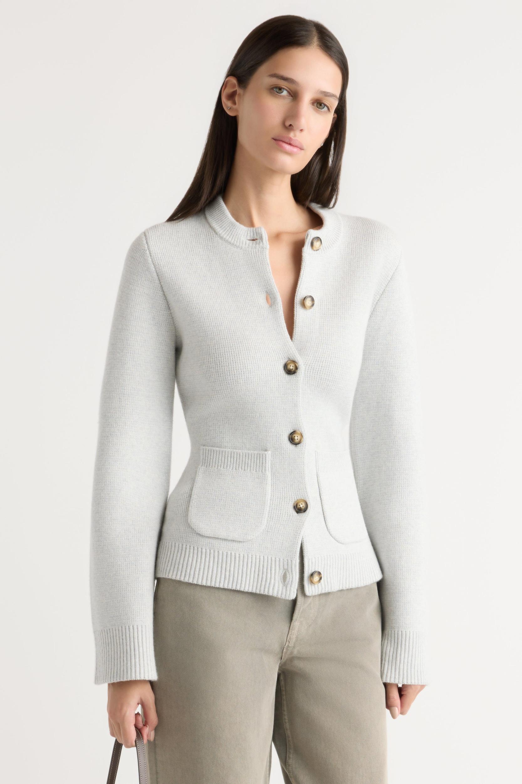 Eames Organic Cotton-Wool Cardigan Product Image