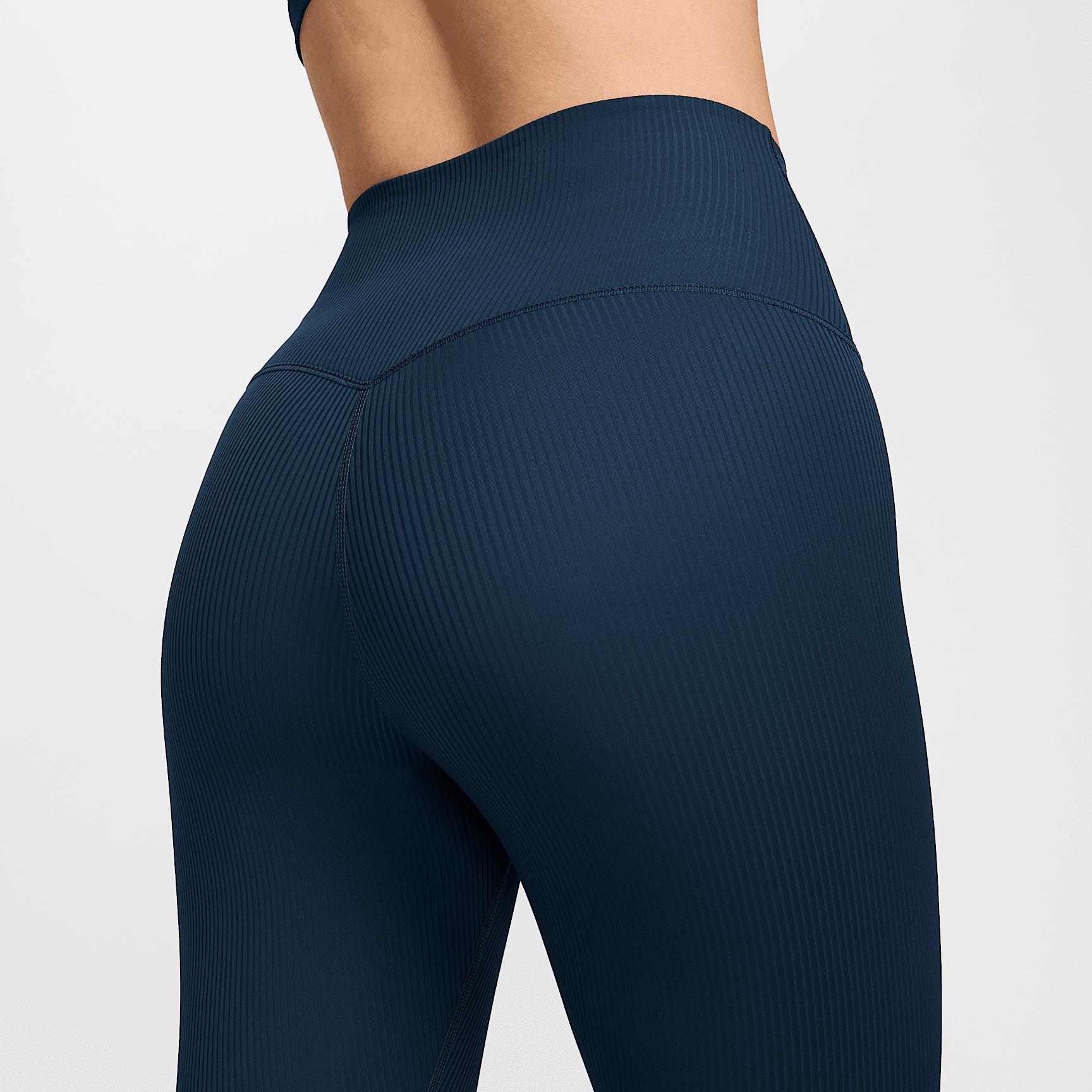 Nike Zenvy Rib Women's High-Waisted 7/8 Leggings Product Image