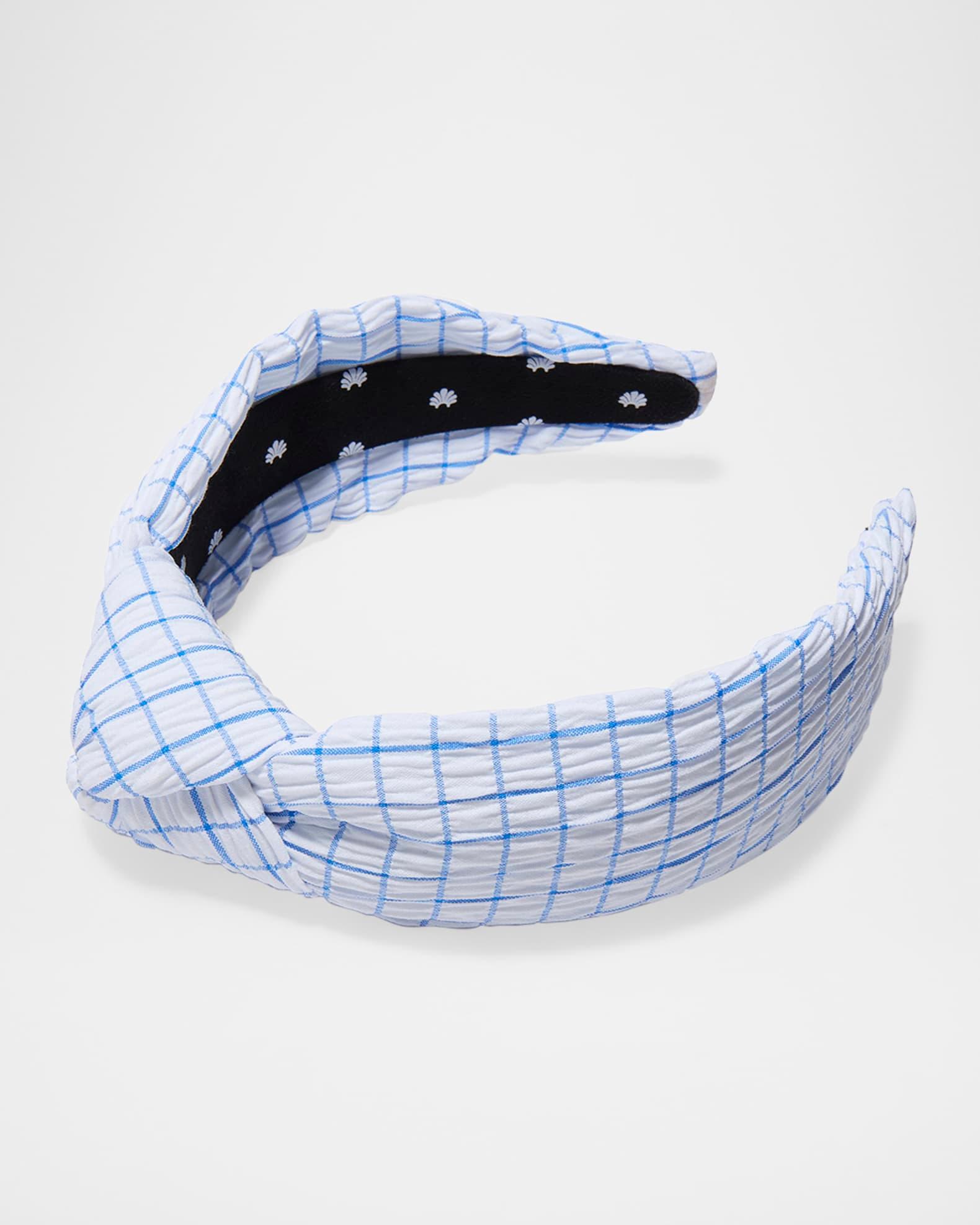 Knotted Seersucker Headband Product Image