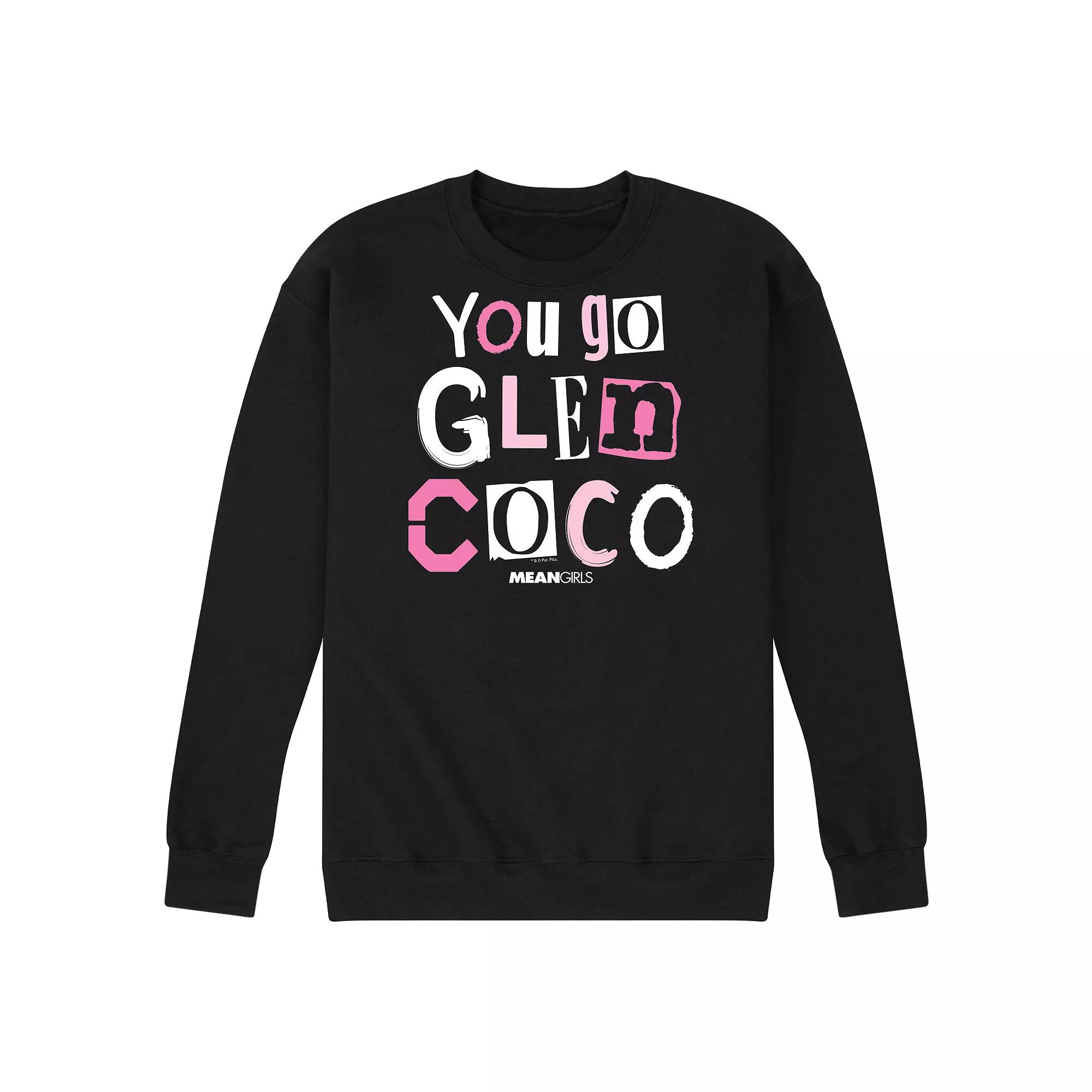 Men's Mean Girls You Go Glen Coco Fleece Sweatshirt,  Product Image