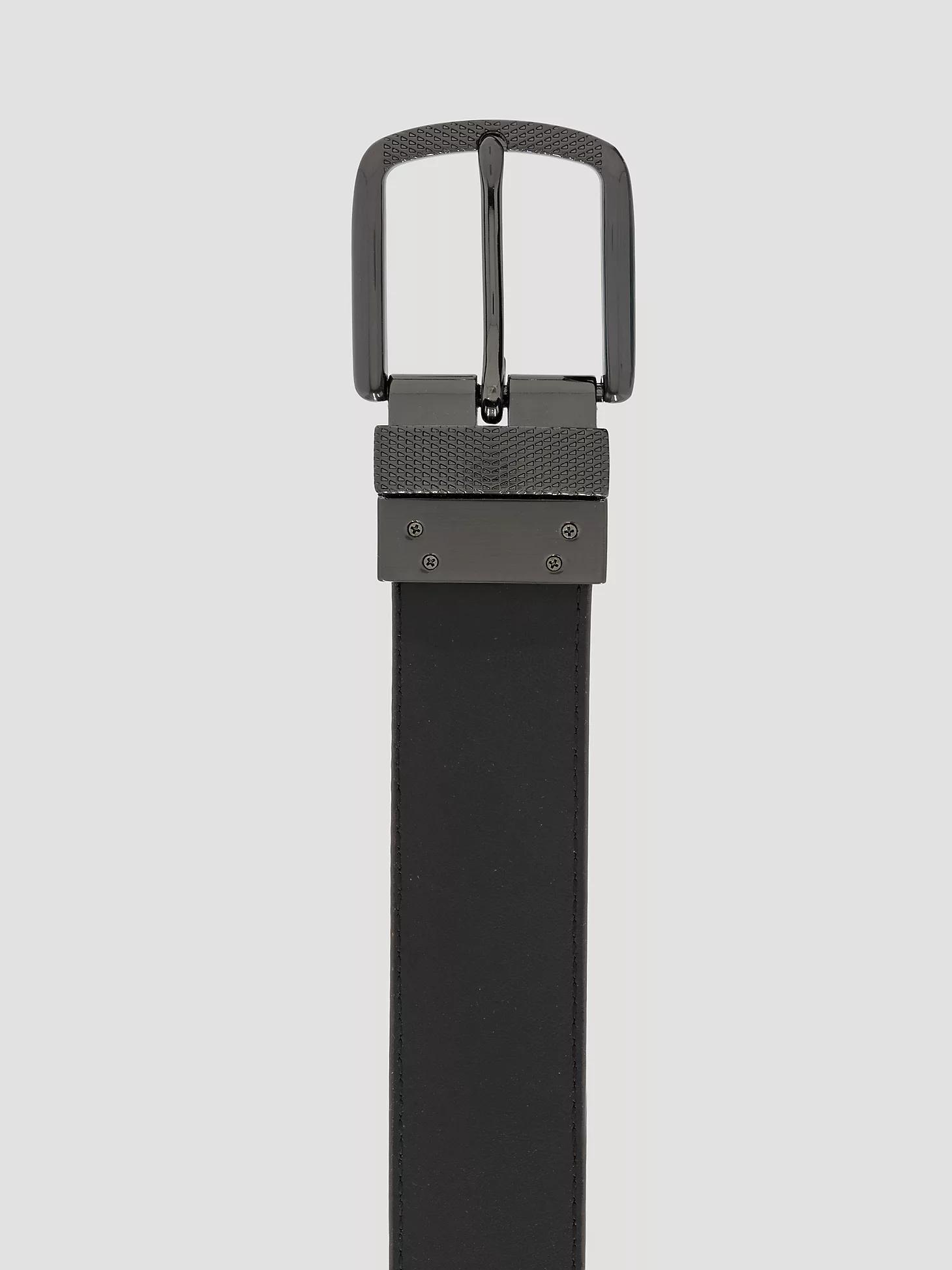 Men's Reversible Stitch Pattern Western Belt | Men's ACCESSORIES | Wrangler® Product Image