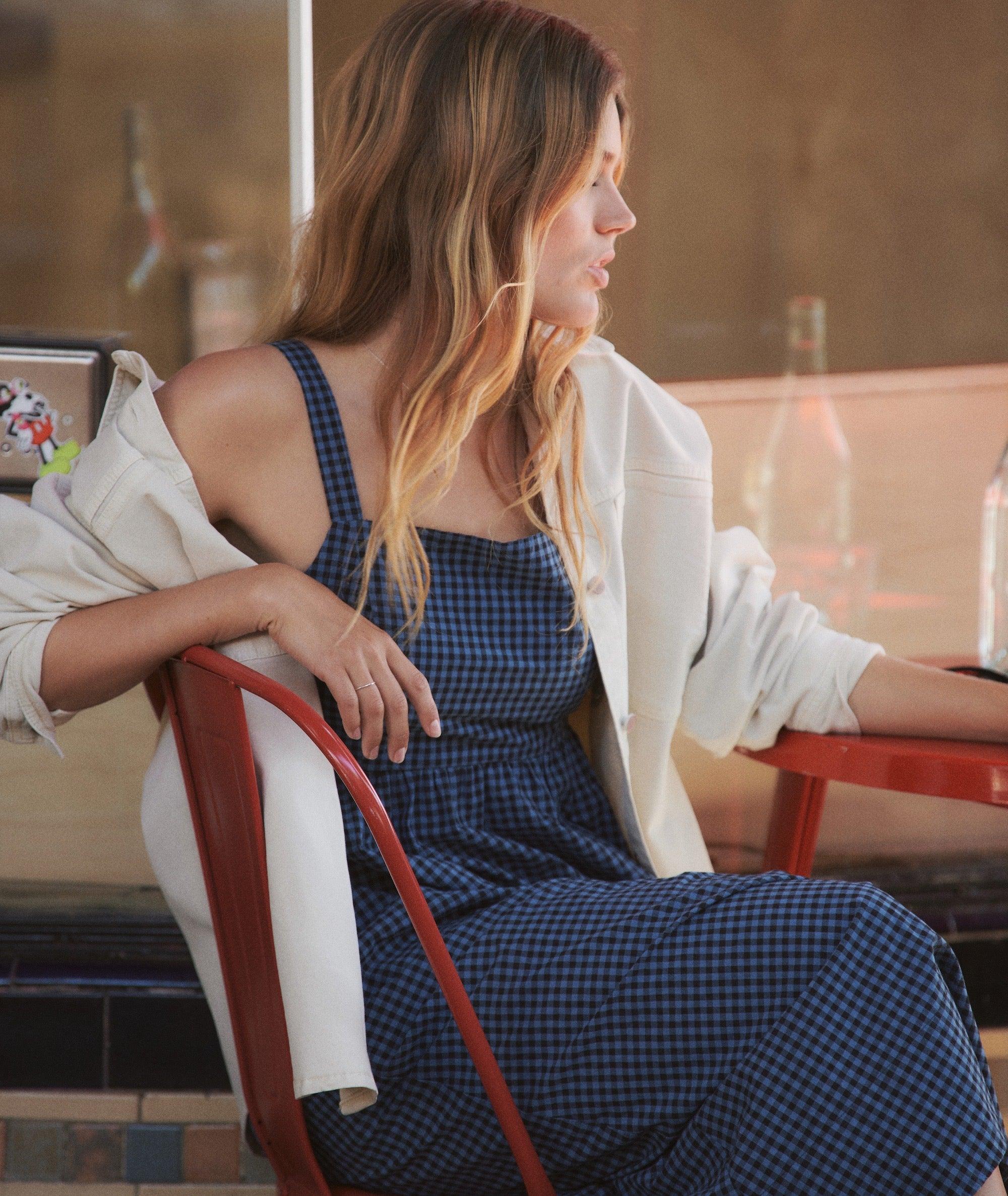 Demi Poplin Midi Dress Product Image