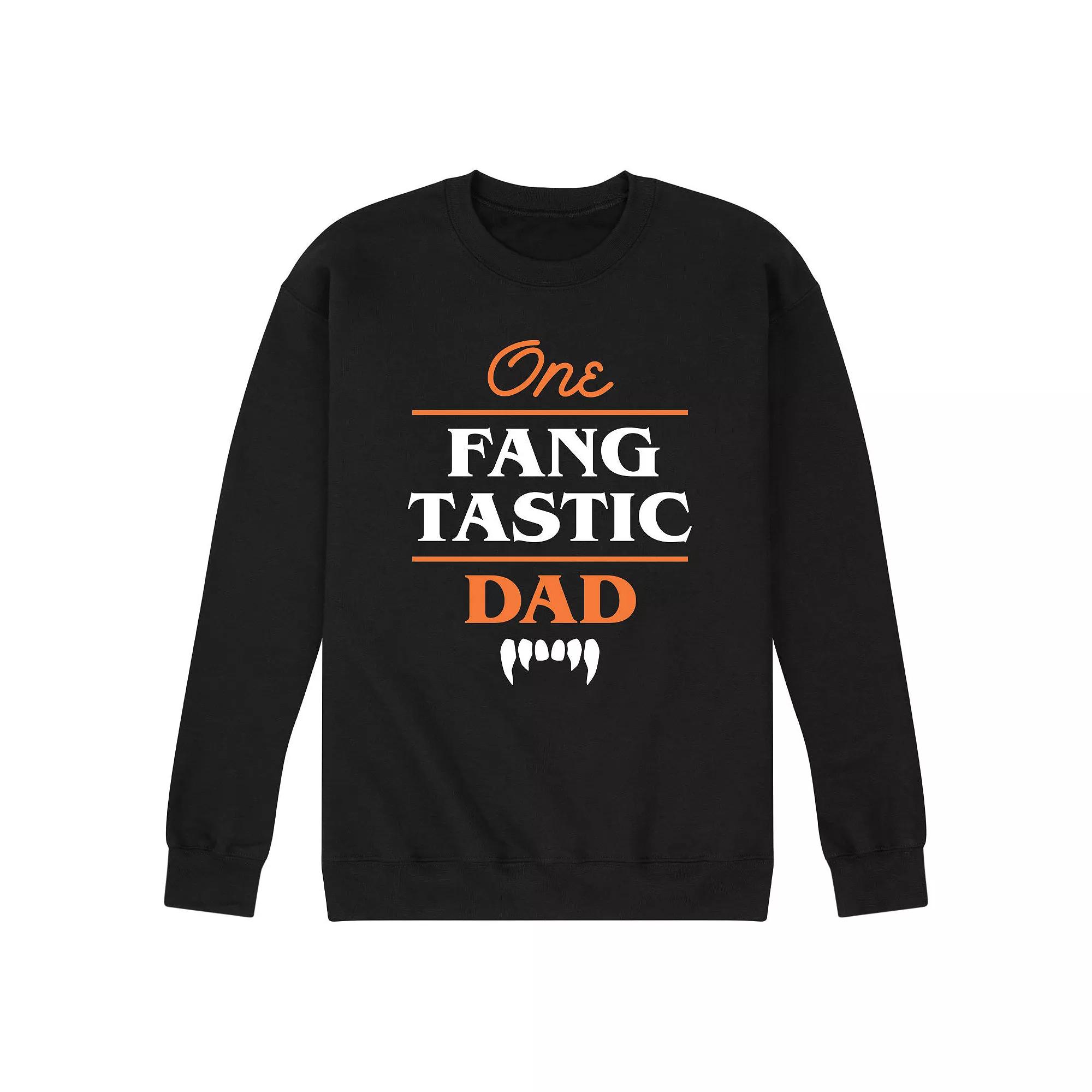 Men's One Fangtastic Dad Sweatshirt,  Product Image
