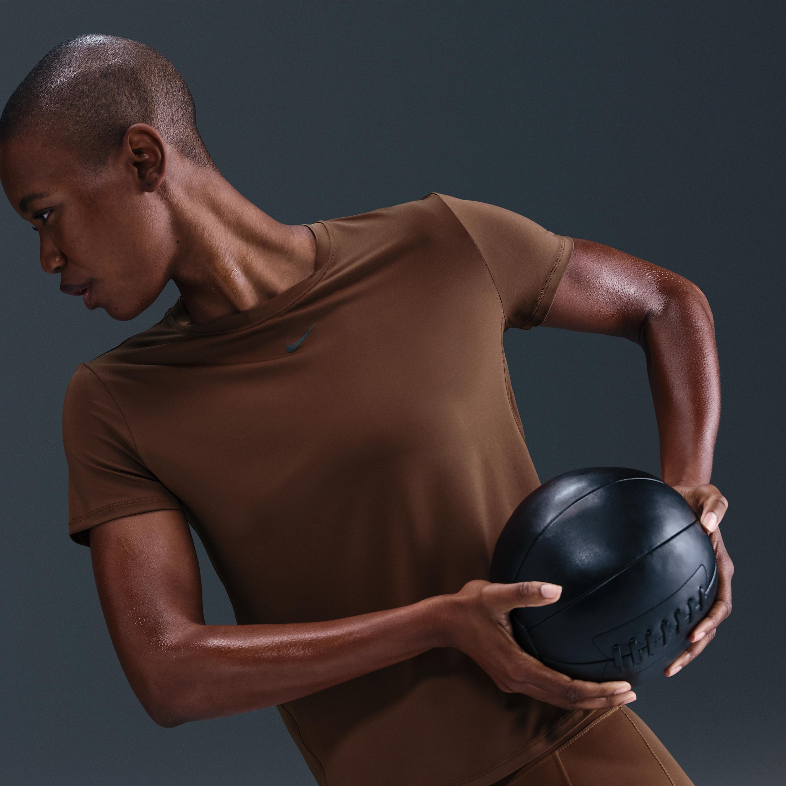 Nike Womens One Classic Dri-FIT Short-Sleeve Top | FN2798-265 Product Image