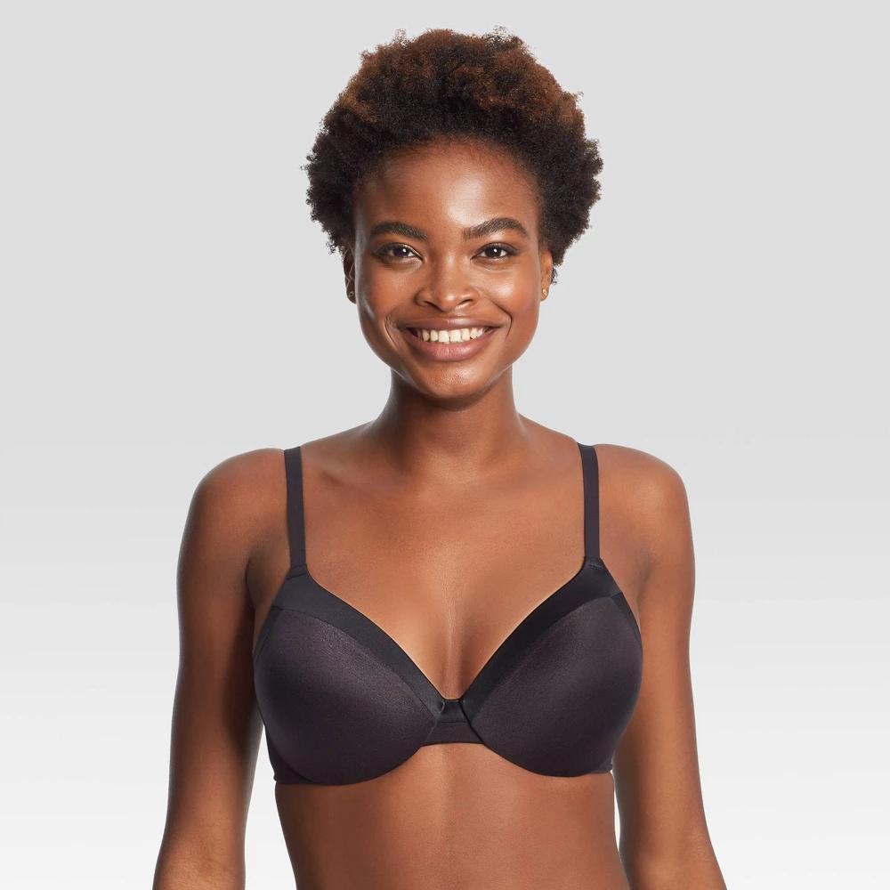 Maidenform Women's Comfort Devotion Extra Coverage Bra 9436 - Black 42D Product Image