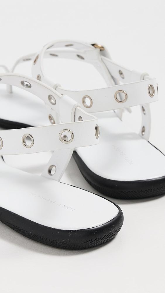 Tory Burch Eyelet Toe Ring Sandals | Shopbop Product Image