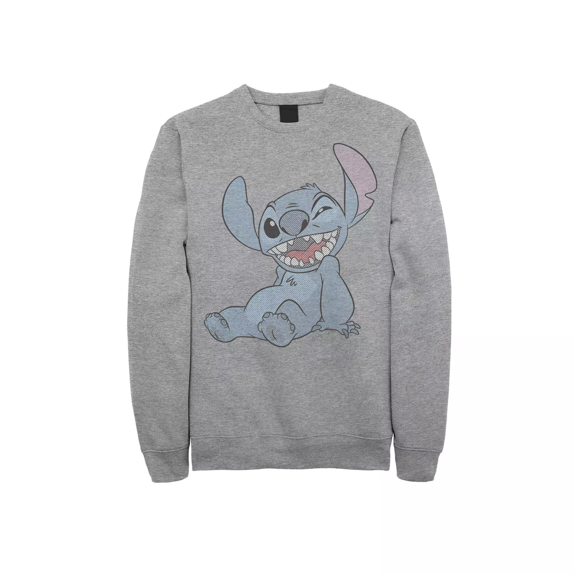 Disney's Lilo & Stitch Men's Pop Art Comic Stitch Sweatshirt,  Product Image