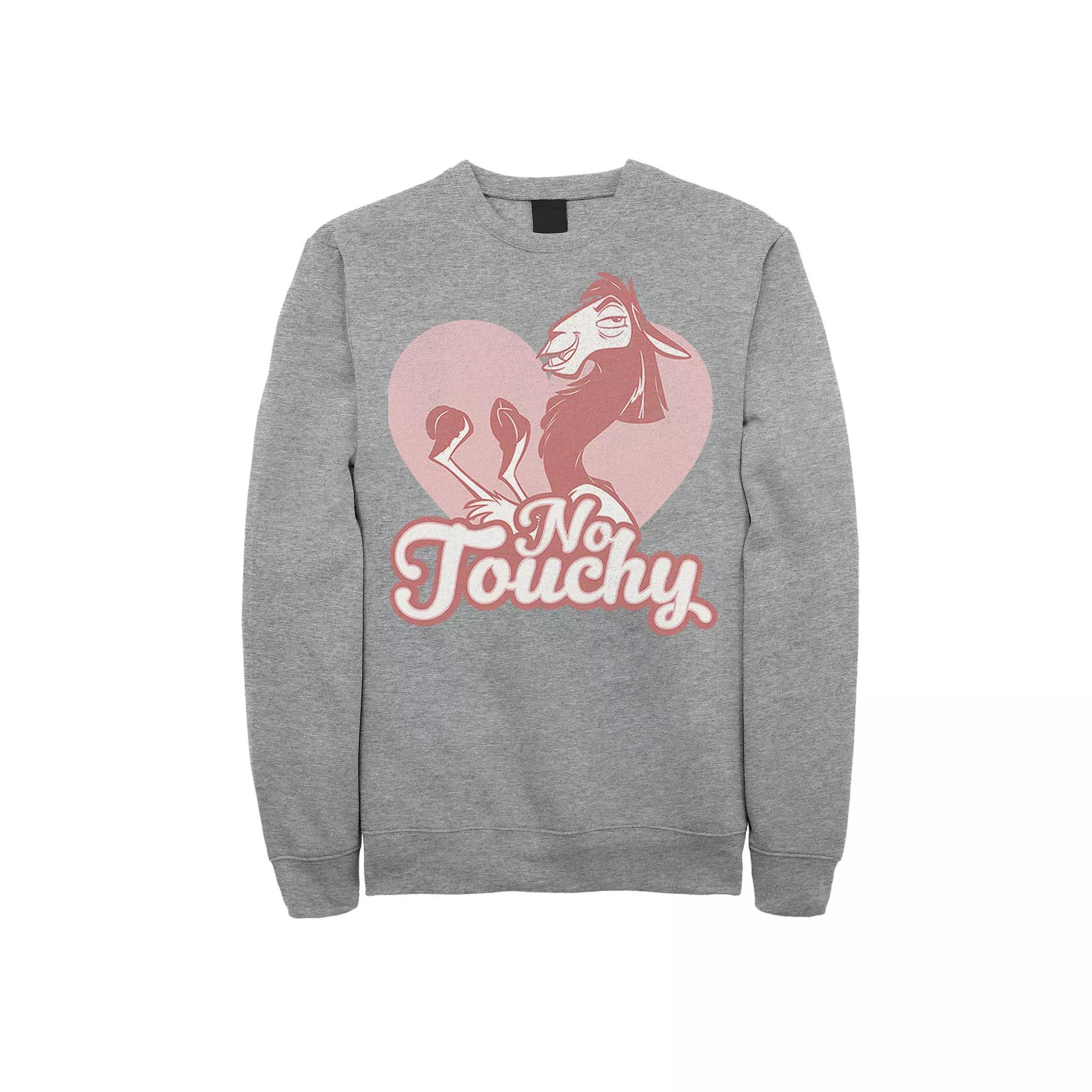 Disney's Emperor's New Groove Kuzco No Touchy Men's Sweatshirt,  Product Image